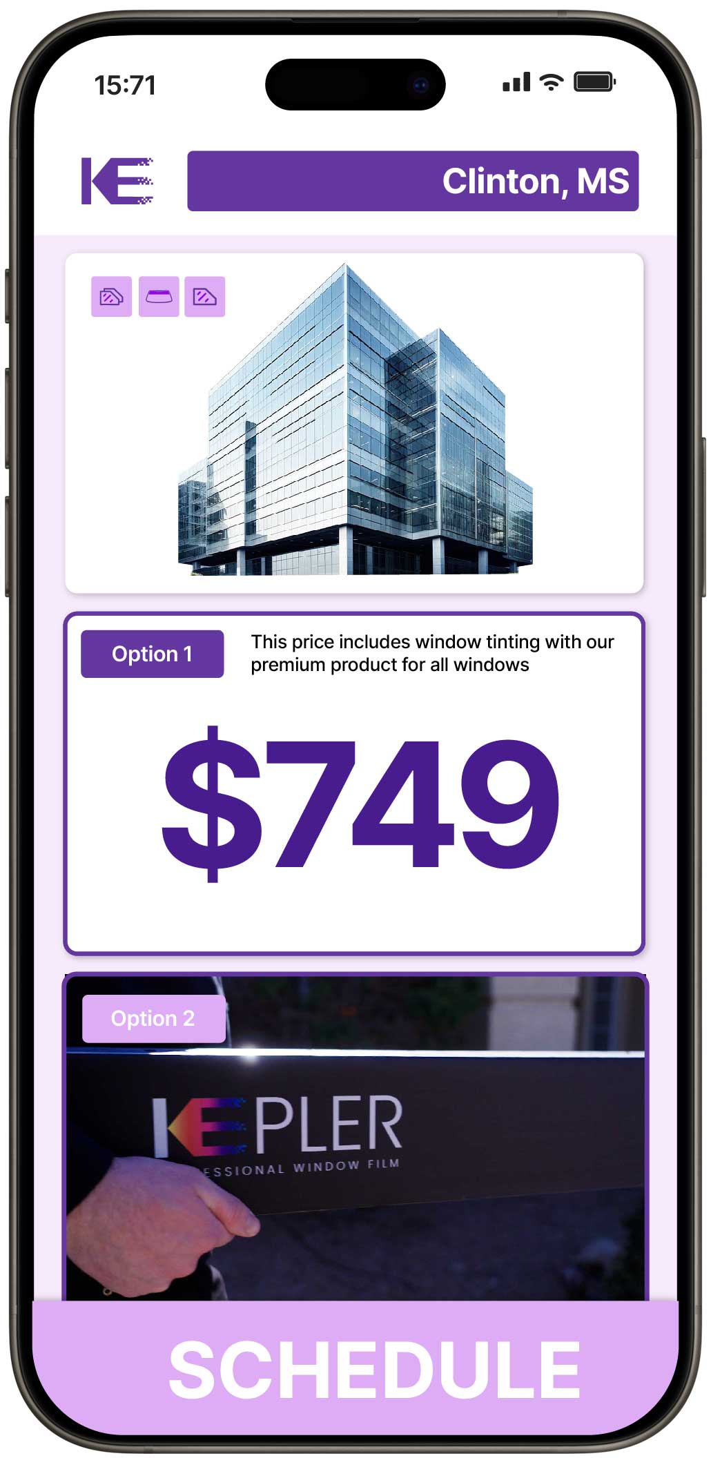 View Reasonable Safety and Security Window Film Prices in Clinton, Mississippi