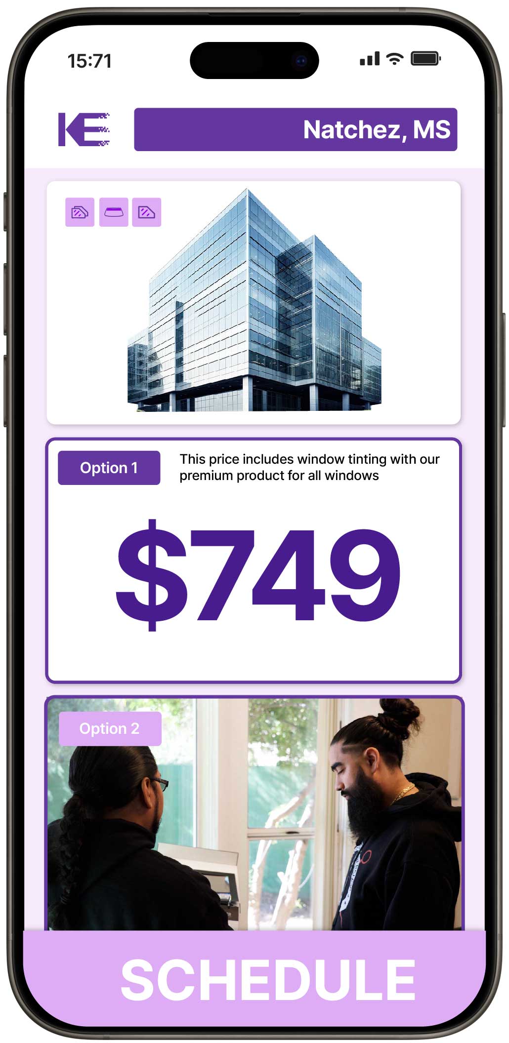 View Competitive Safety and Security Window Film Rates in Natchez, Mississippi