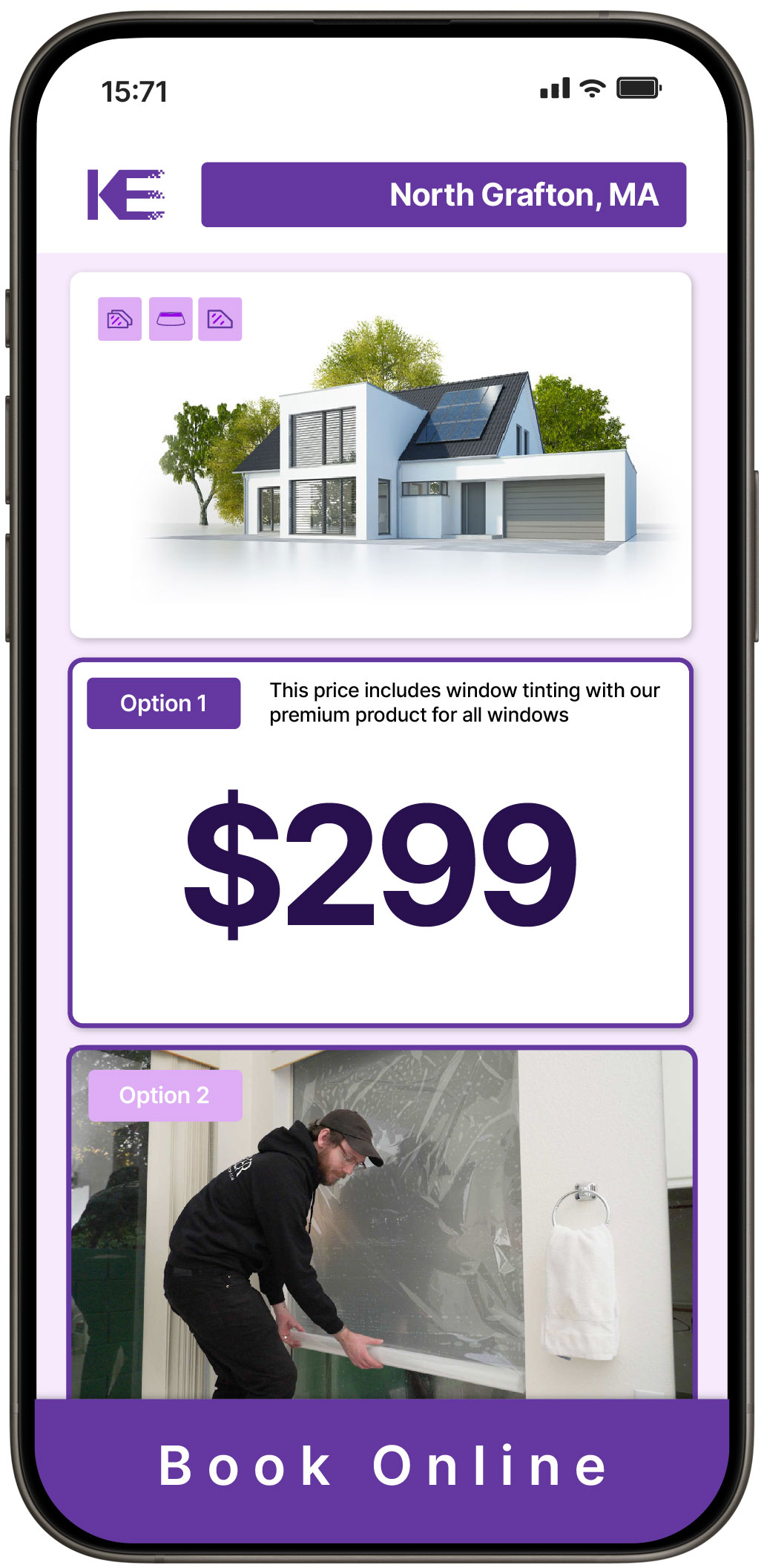 View Competitive Home Window Tinting Prices in North Grafton, Massachusetts