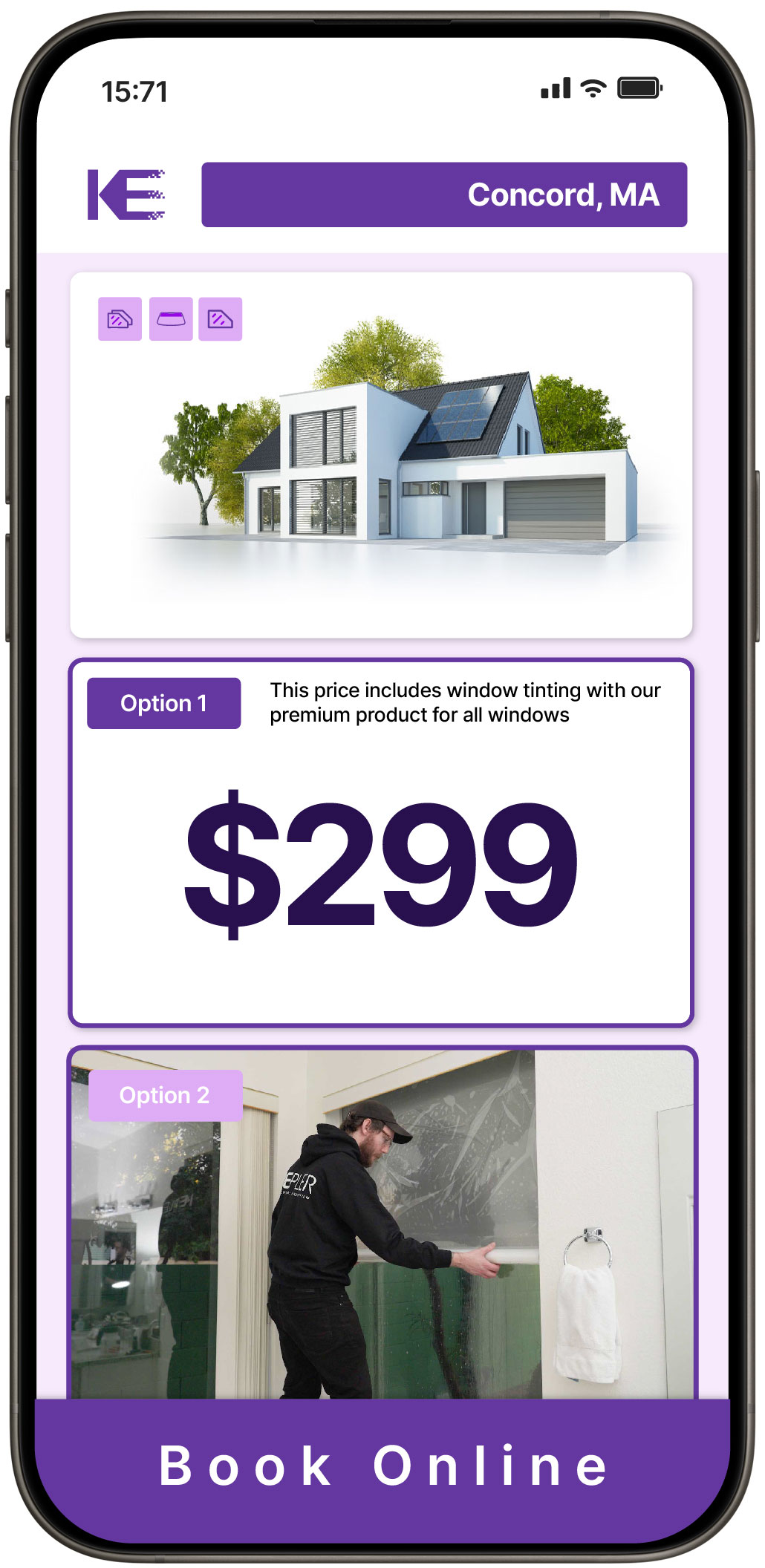 View Reasonable Home Window Tinting Costs in Concord, Massachusetts