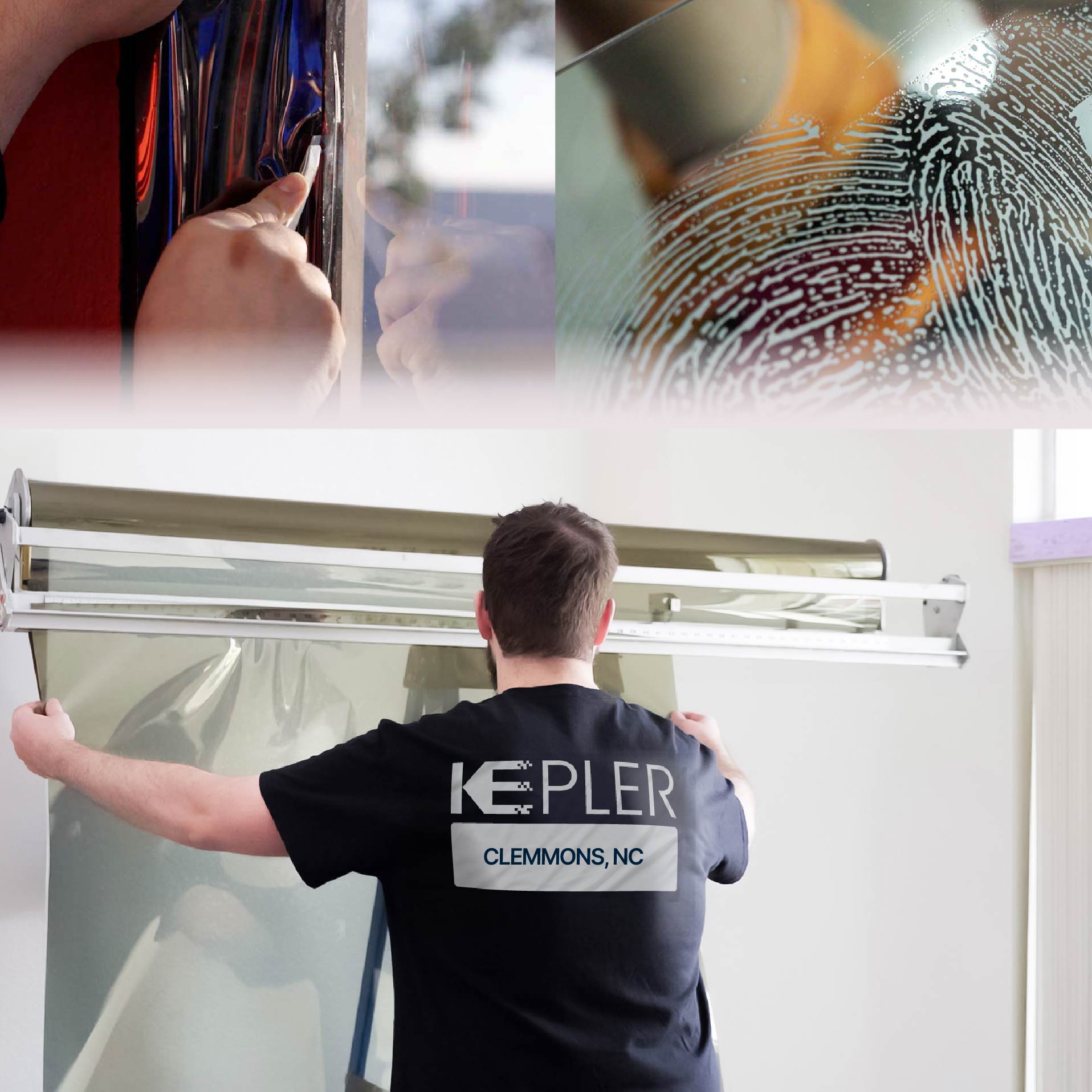 Kepler Specialist Installing Anti-Graffiti Film in Clemmons, North Carolina