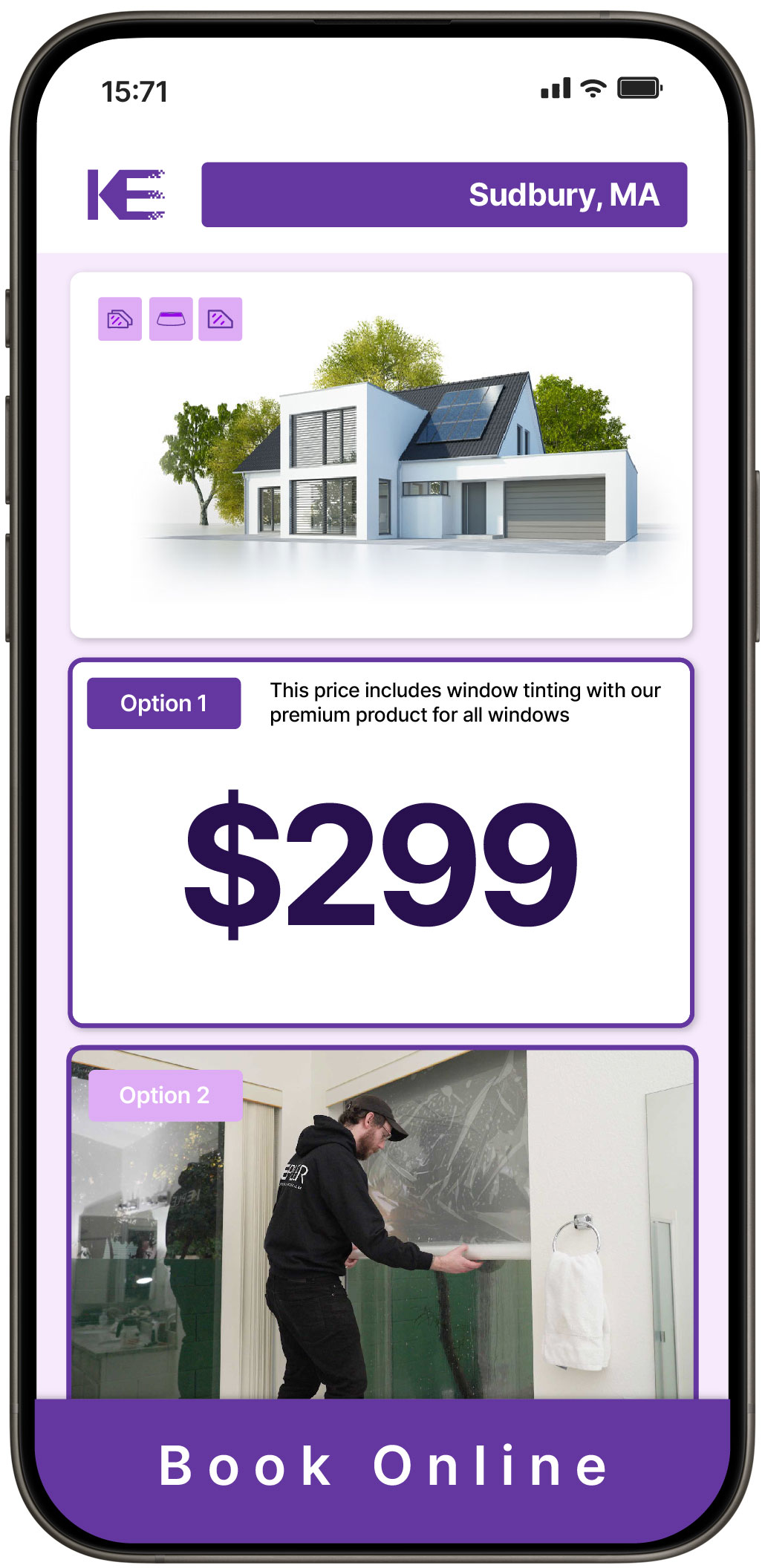 View Reasonable Home Window Tinting Rates in Sudbury, Massachusetts