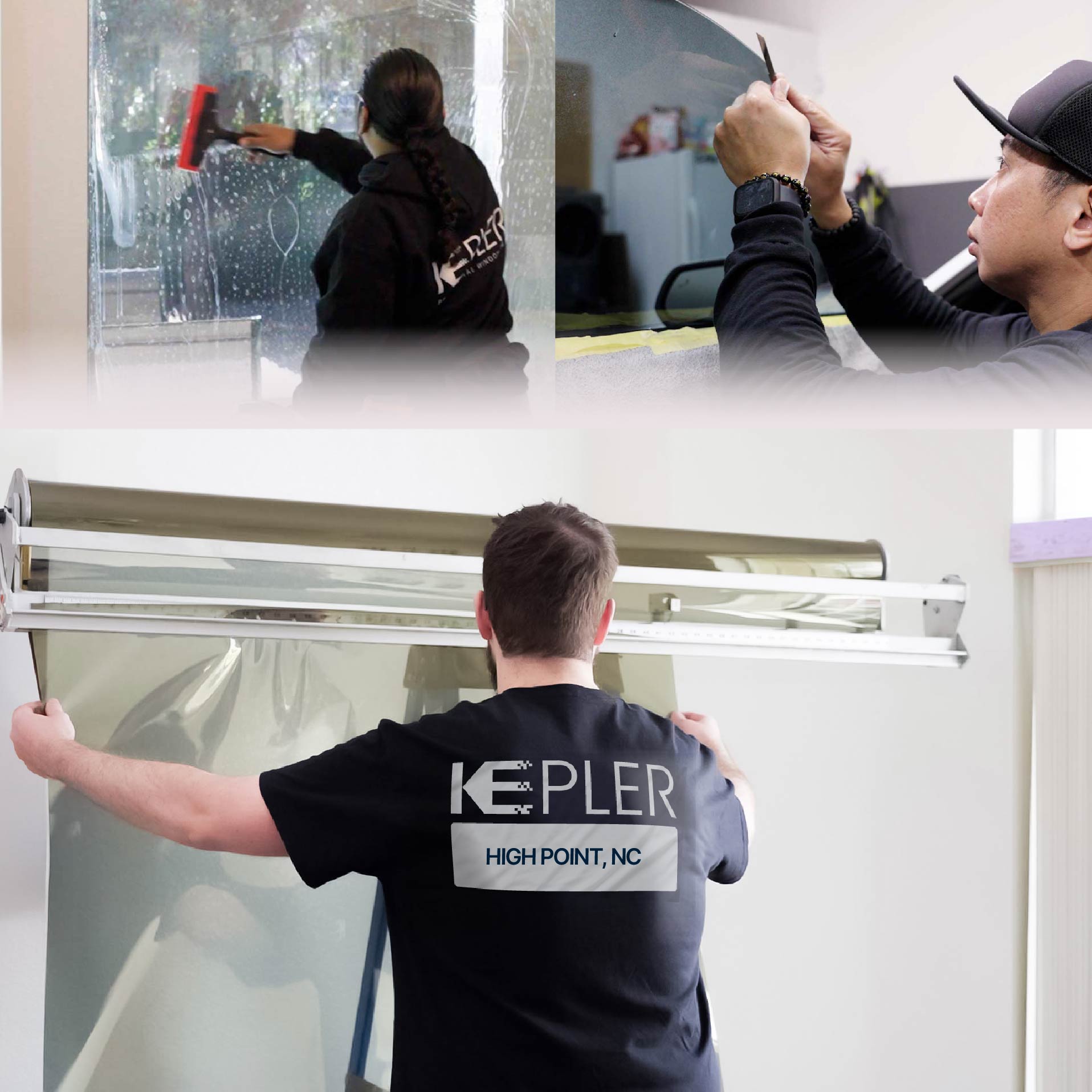 Kepler Specialist Installing Anti-Graffiti Film in High Point, North Carolina