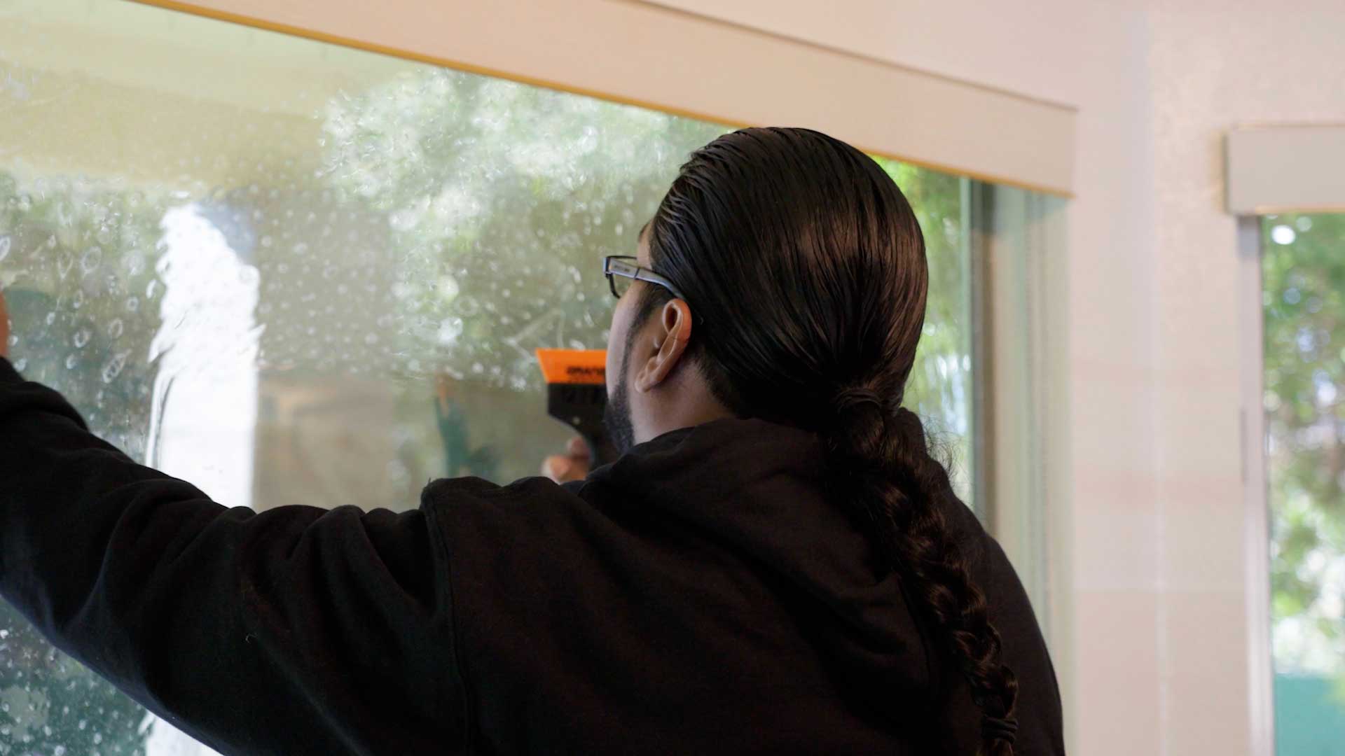 Professional Office Window Tinting Installation in Muskegon