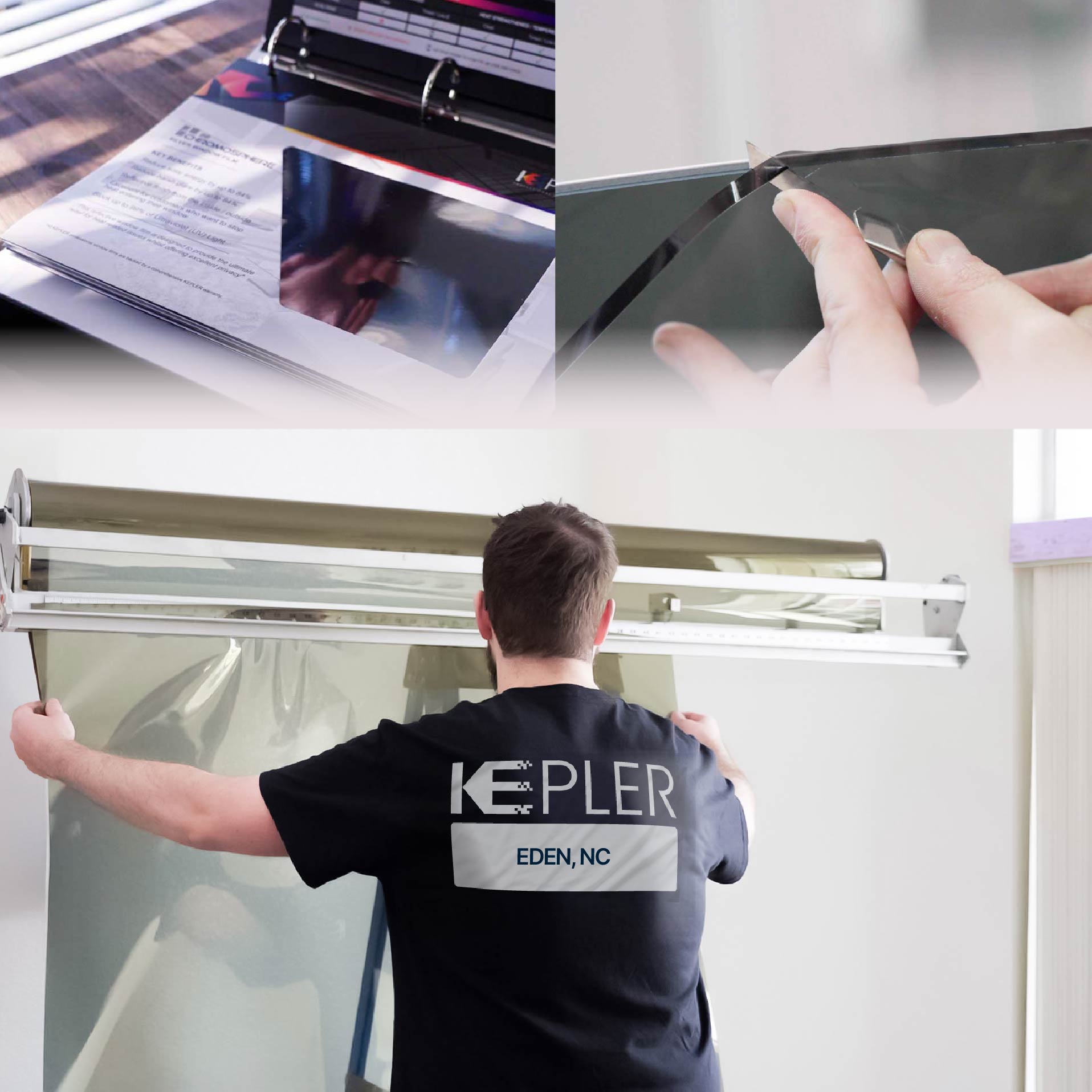 Kepler Specialist Installing Anti-Graffiti Film in Eden, North Carolina