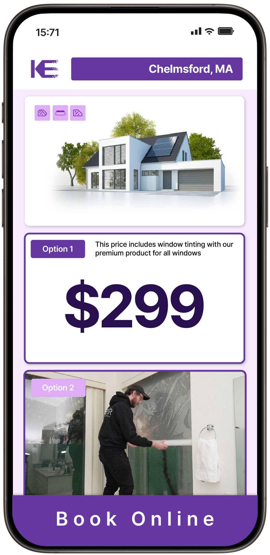View Reasonable Home Window Tinting Rates in Chelmsford, Massachusetts