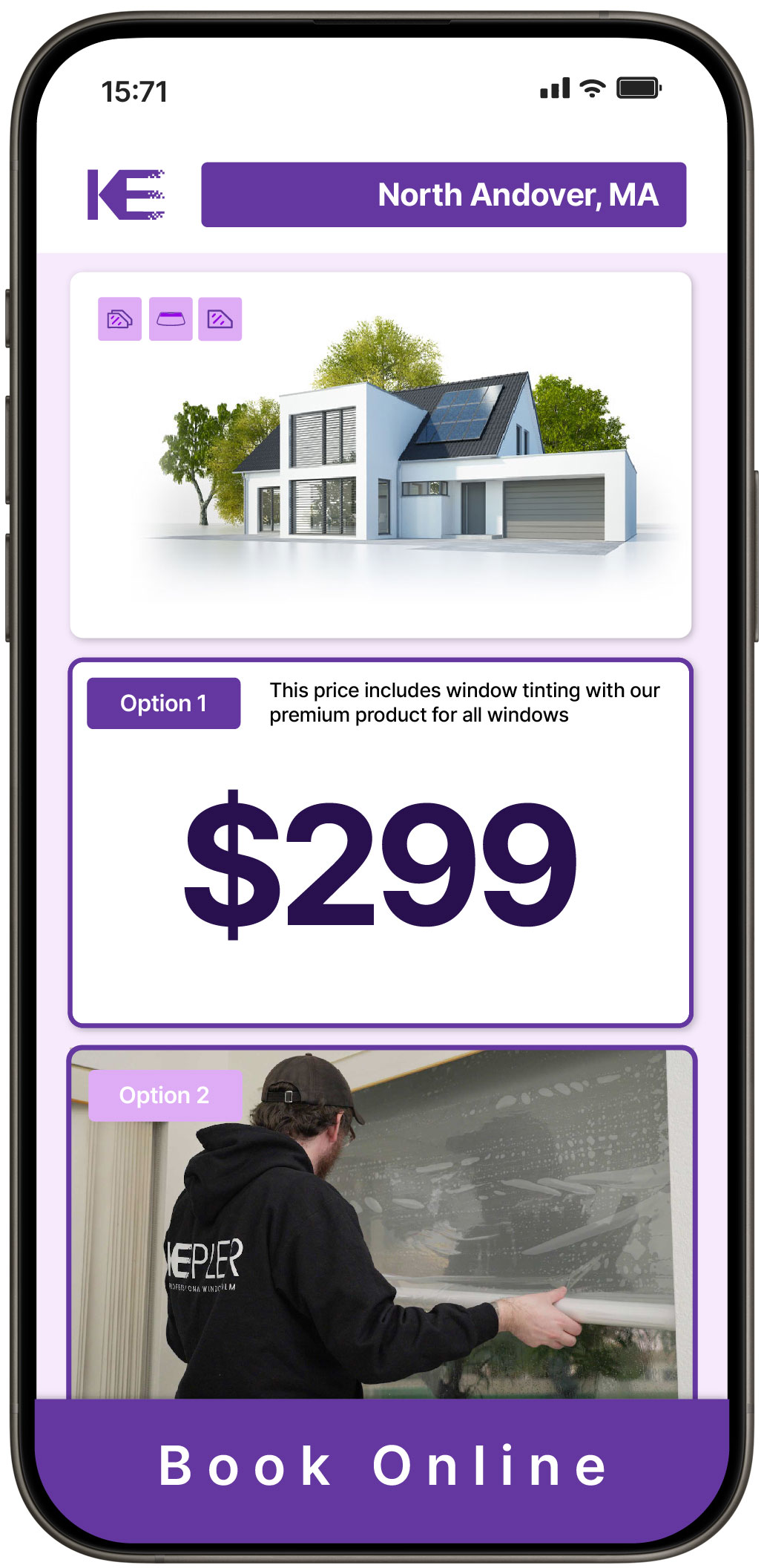 View Affordable Home Window Tinting Rates in North Andover, Massachusetts