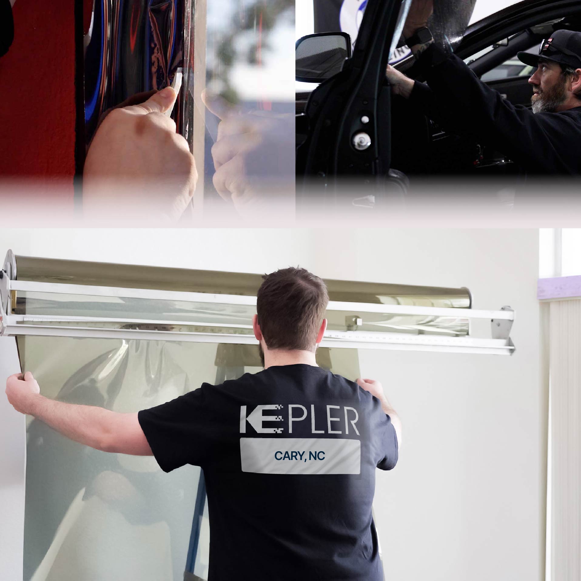 Kepler Specialist Installing Anti-Graffiti Film in Cary, North Carolina