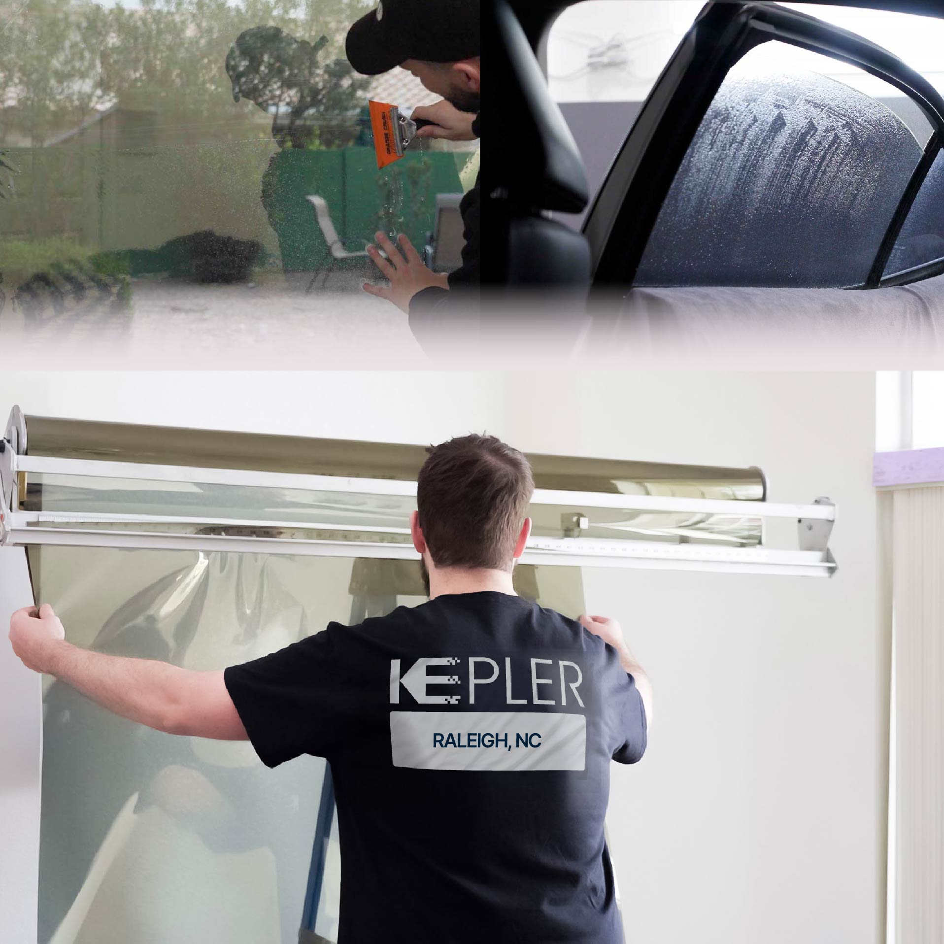 Kepler Specialist Installing Anti-Graffiti Film in Raleigh, North Carolina