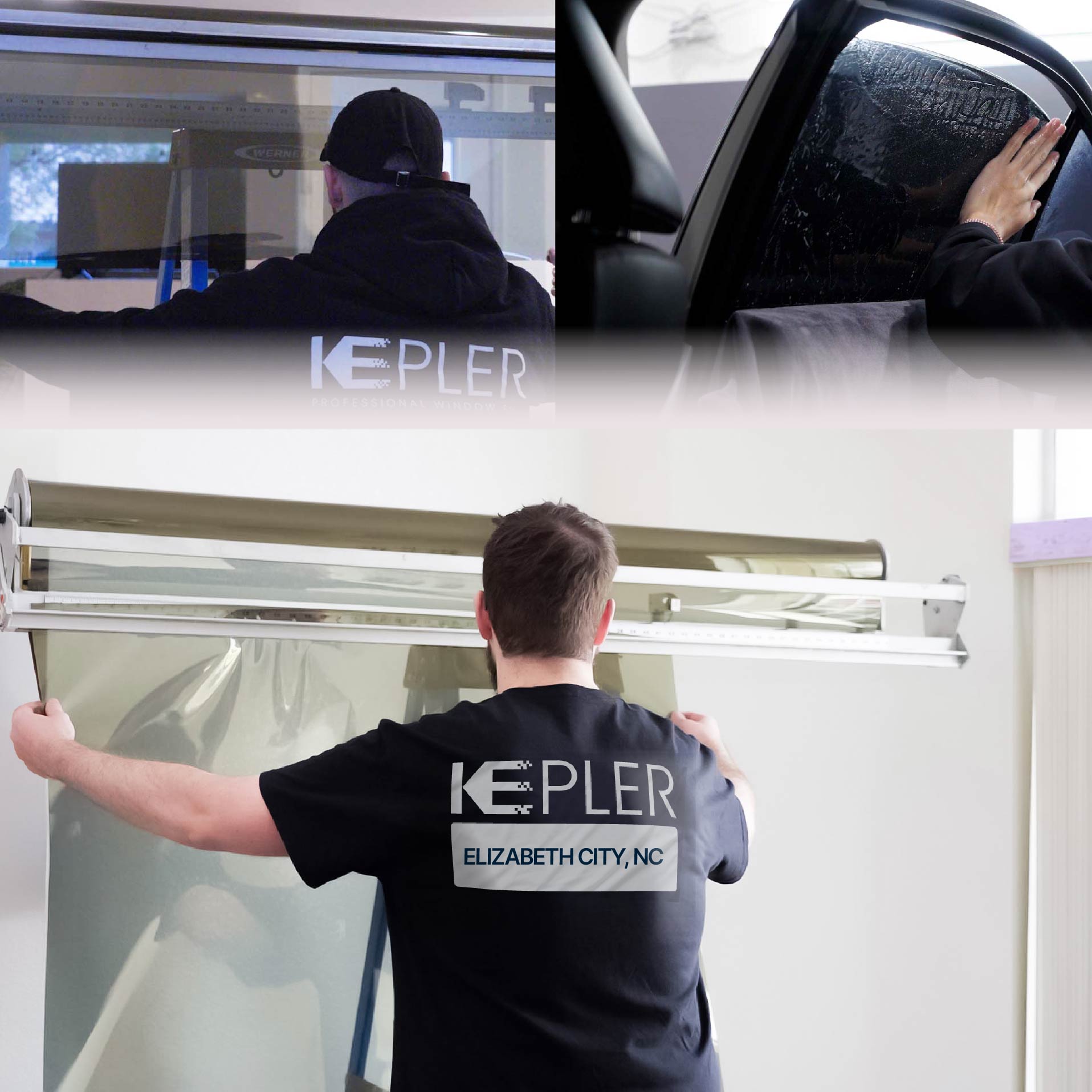 Kepler Specialist Installing Anti-Graffiti Film in Elizabeth City, North Carolina