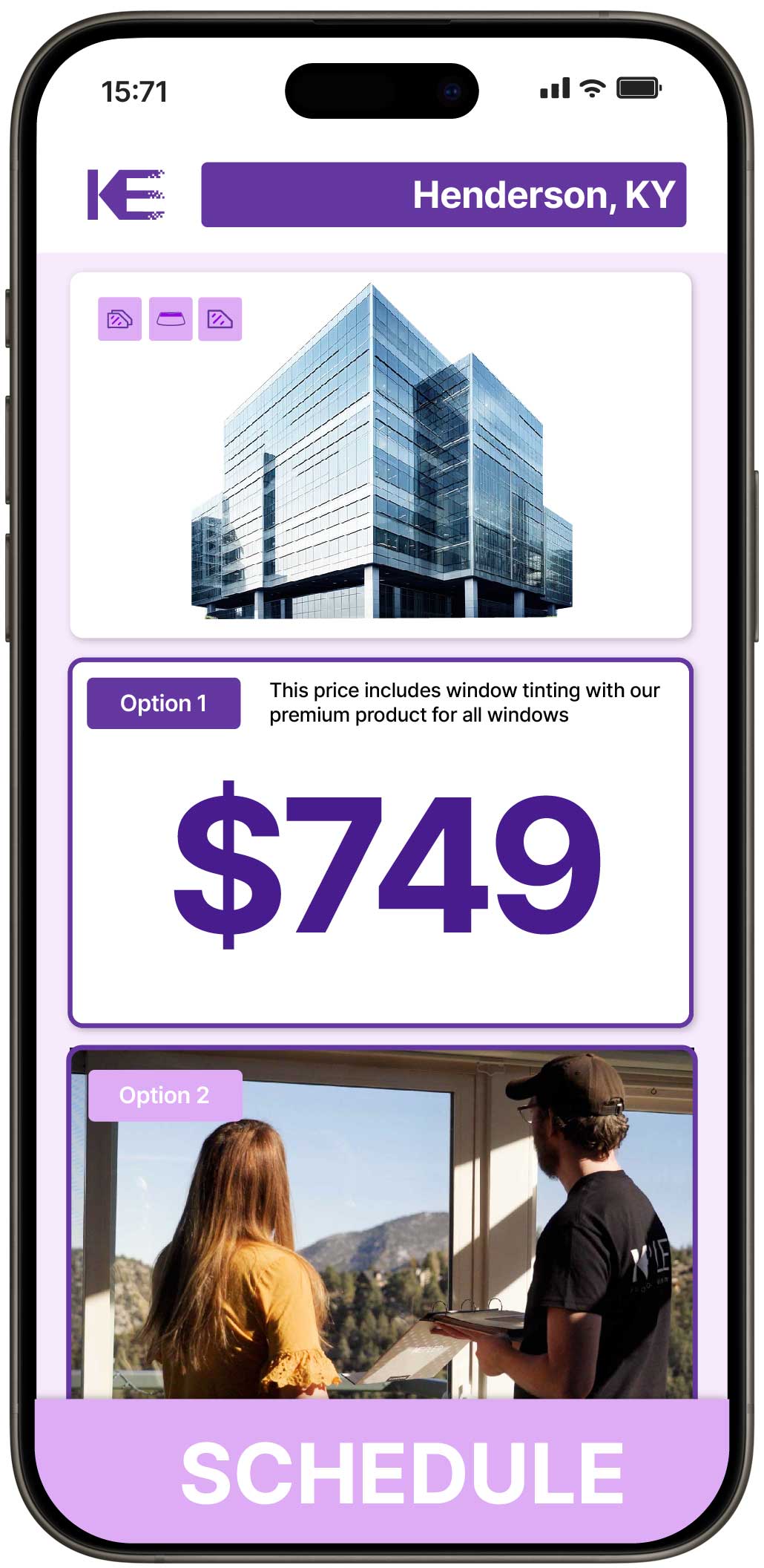 View Competitive Safety and Security Window Film Rates in Henderson, Kentucky