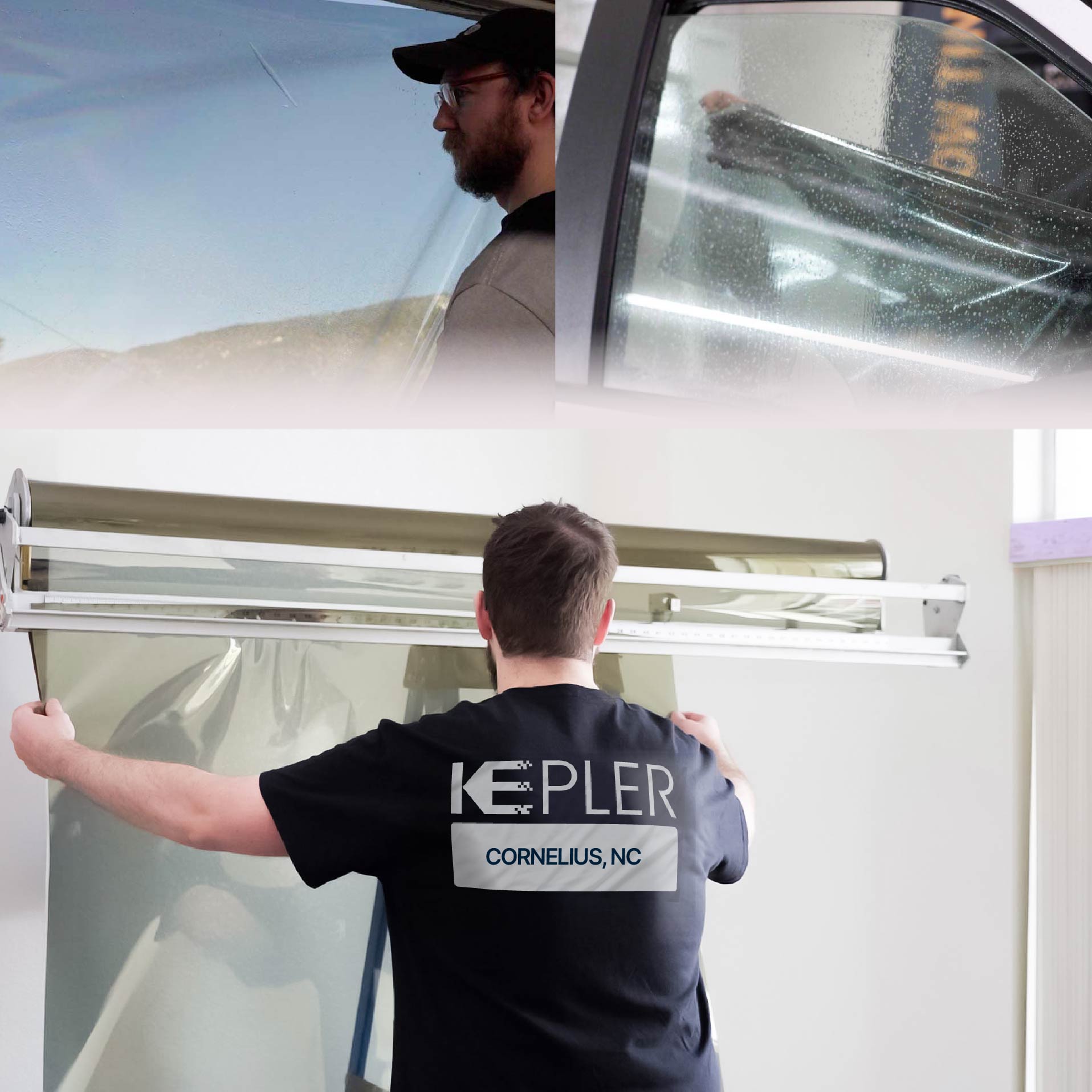 Kepler Specialist Installing Anti-Graffiti Film in Cornelius, North Carolina