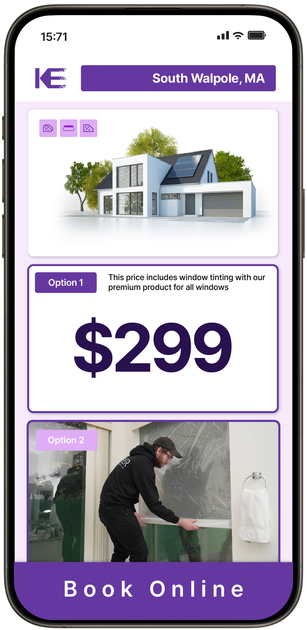 View Reasonable Home Window Tinting Costs in South Walpole, Massachusetts