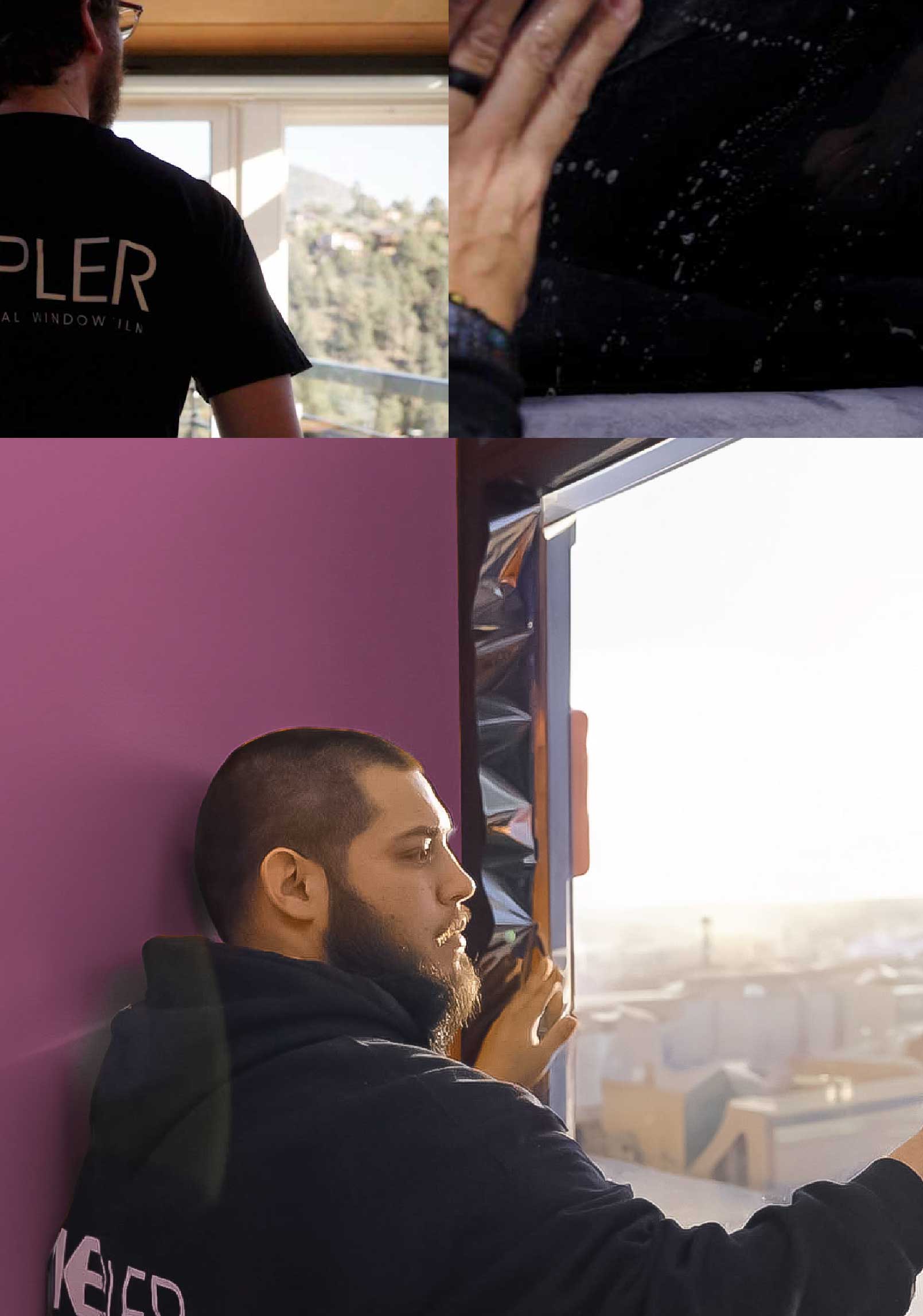 Kepler Specialist Installing Security Window Film in Hilliard Ohio