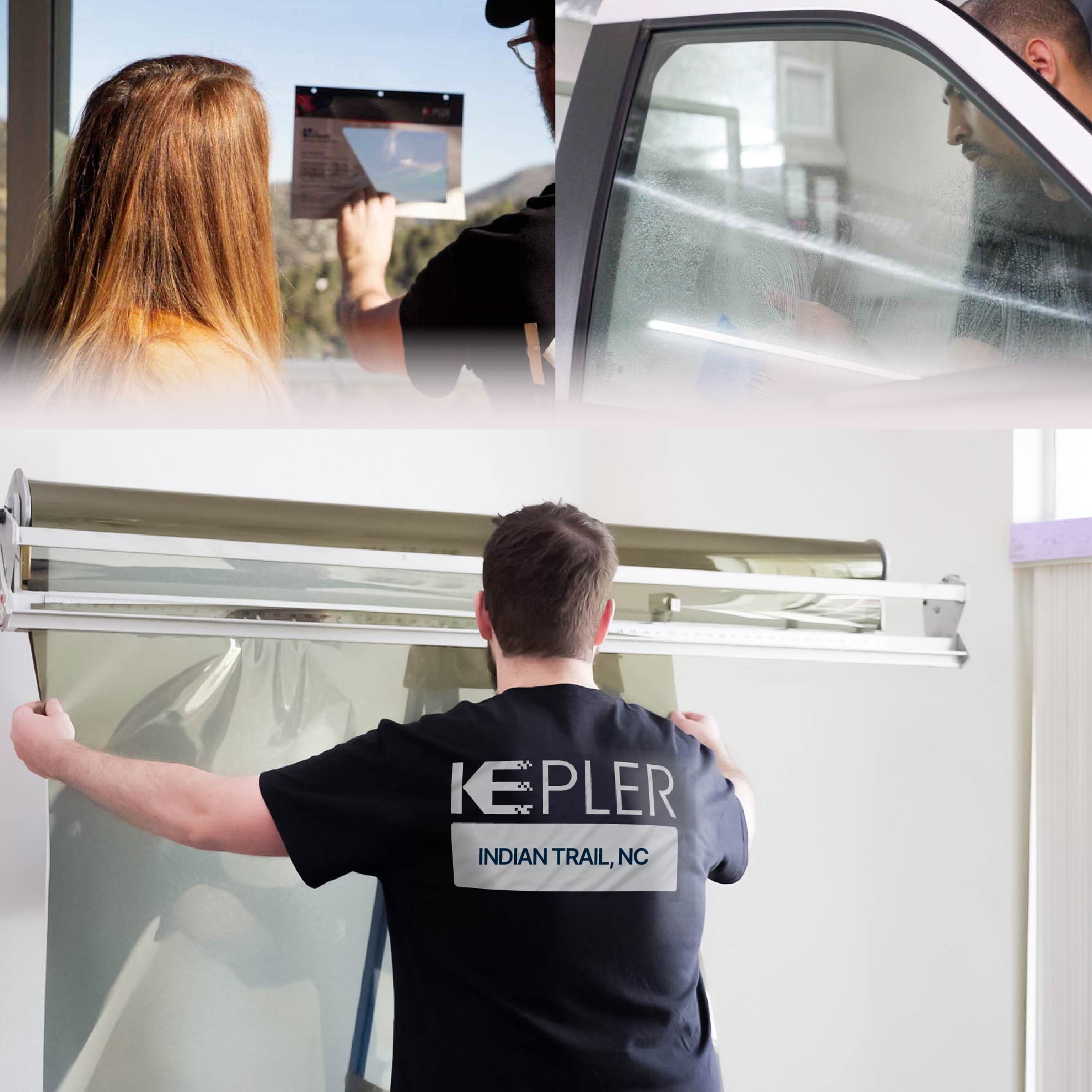 Kepler Specialist Installing Anti-Graffiti Film in Indian Trail, North Carolina