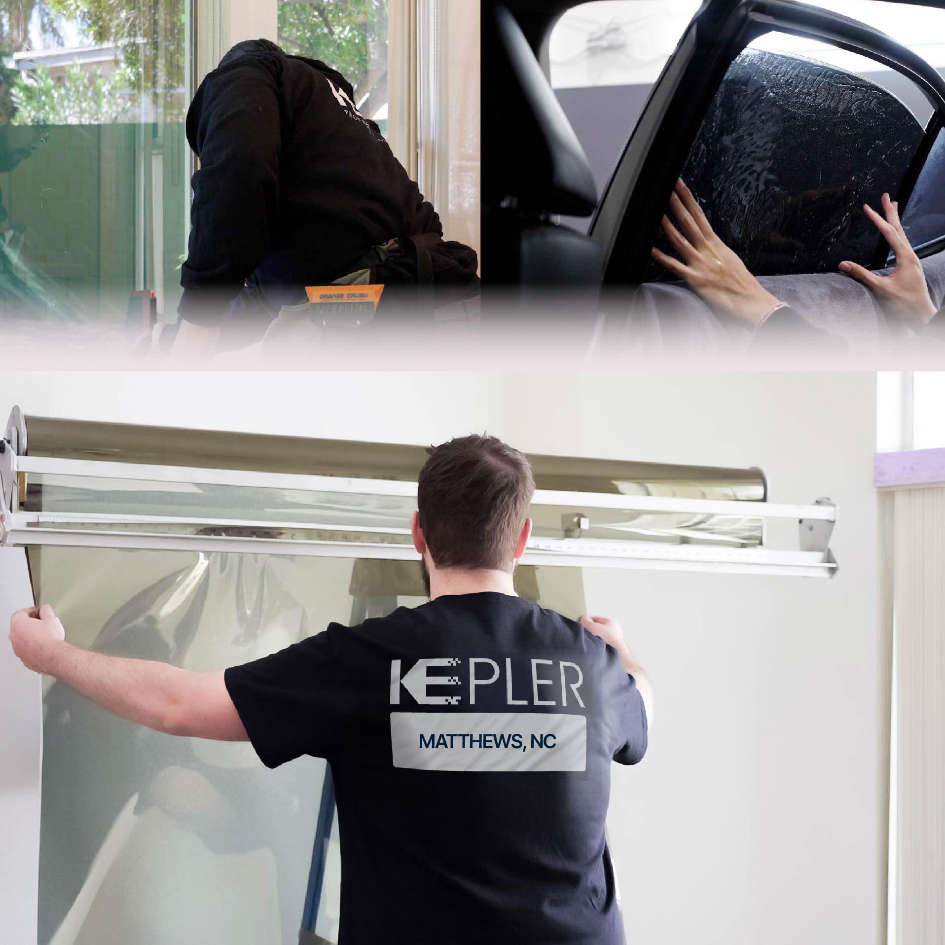 Kepler Specialist Installing Anti-Graffiti Film in Matthews, North Carolina
