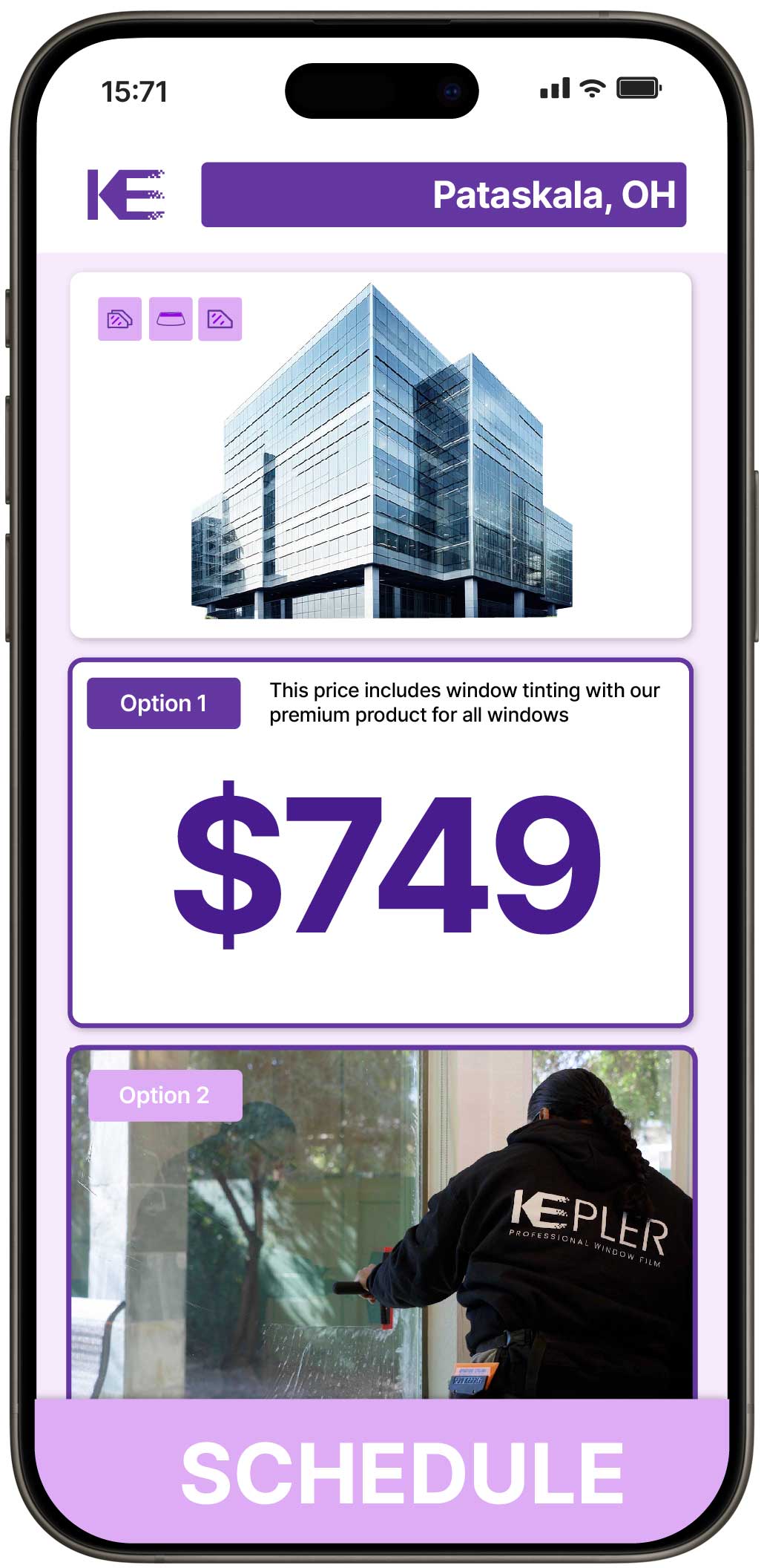 View Affordable Safety and Security Window Film Prices in Pataskala, Ohio
