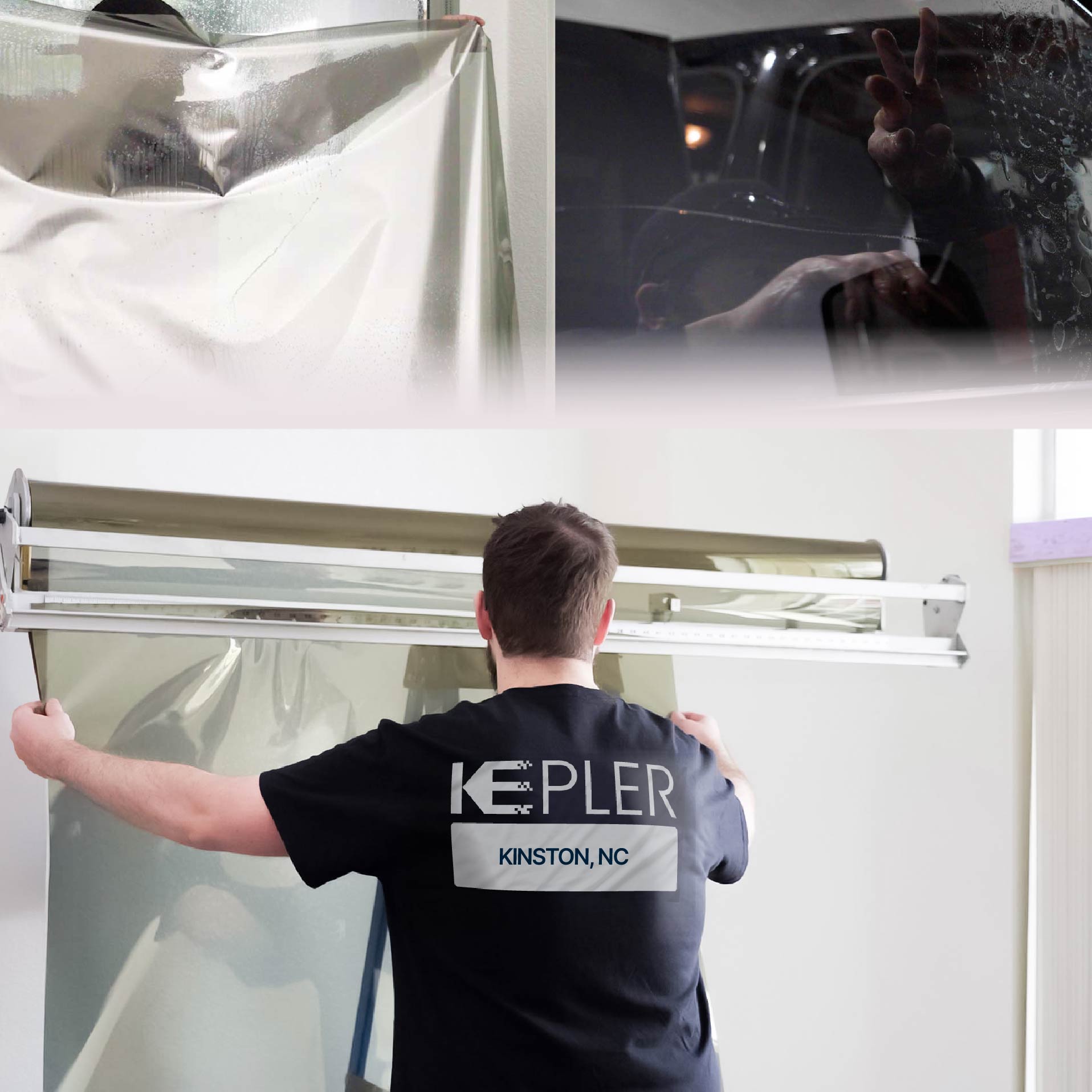 Kepler Specialist Installing Anti-Graffiti Film in Kinston, North Carolina