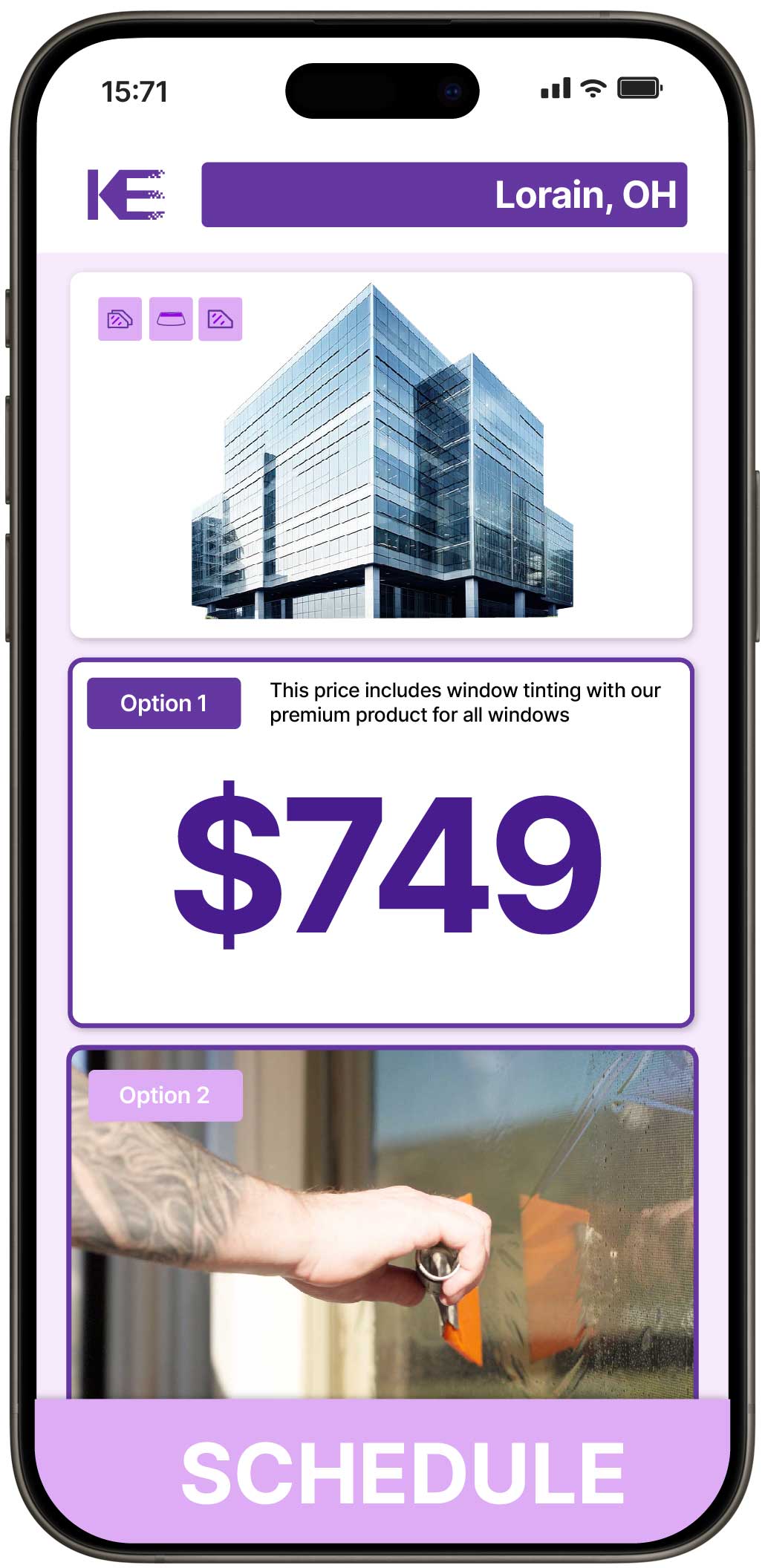 View Competitive Safety and Security Window Film Costs in Lorain, Ohio