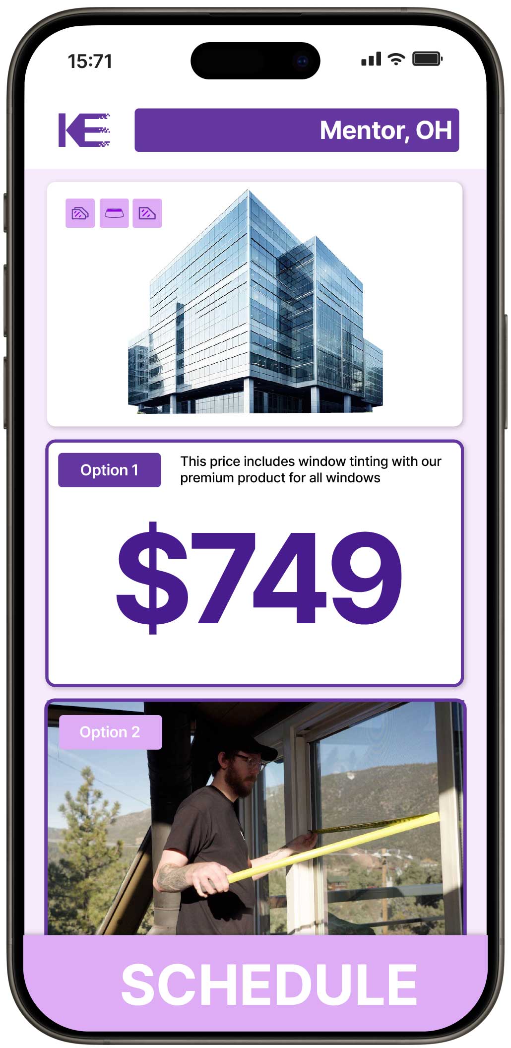View Competitive Safety and Security Window Film Prices in Mentor, Ohio