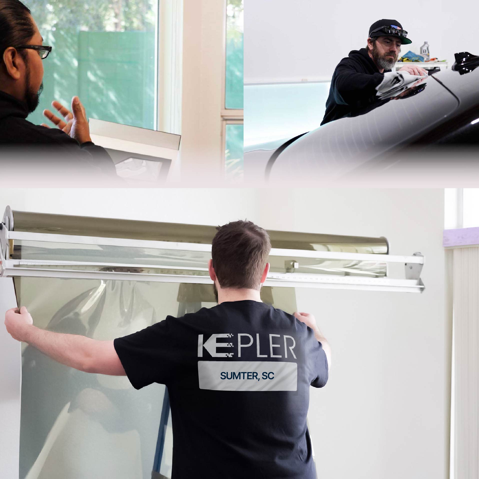 Kepler Specialist Installing Anti-Graffiti Film in Sumter, South Carolina