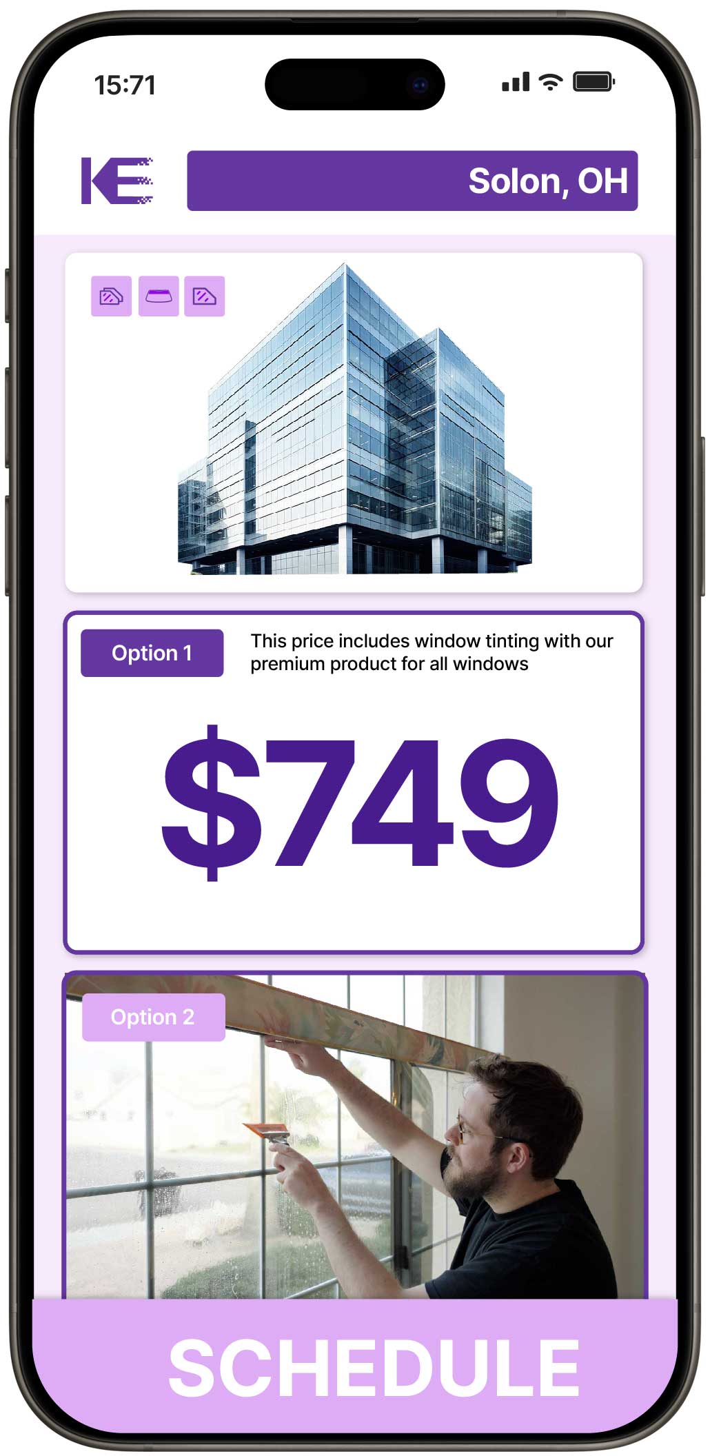 View Competitive Safety and Security Window Film Costs in Solon, Ohio