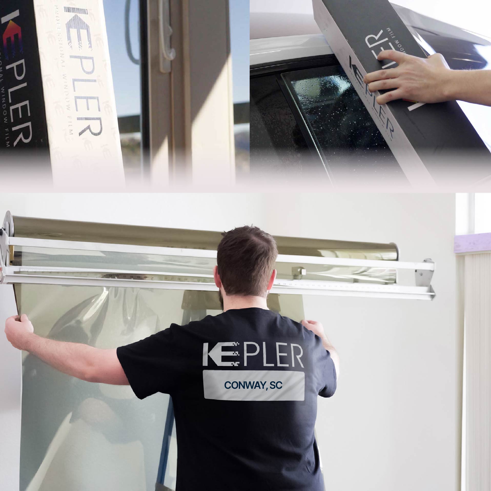 Kepler Specialist Installing Anti-Graffiti Film in Conway, South Carolina