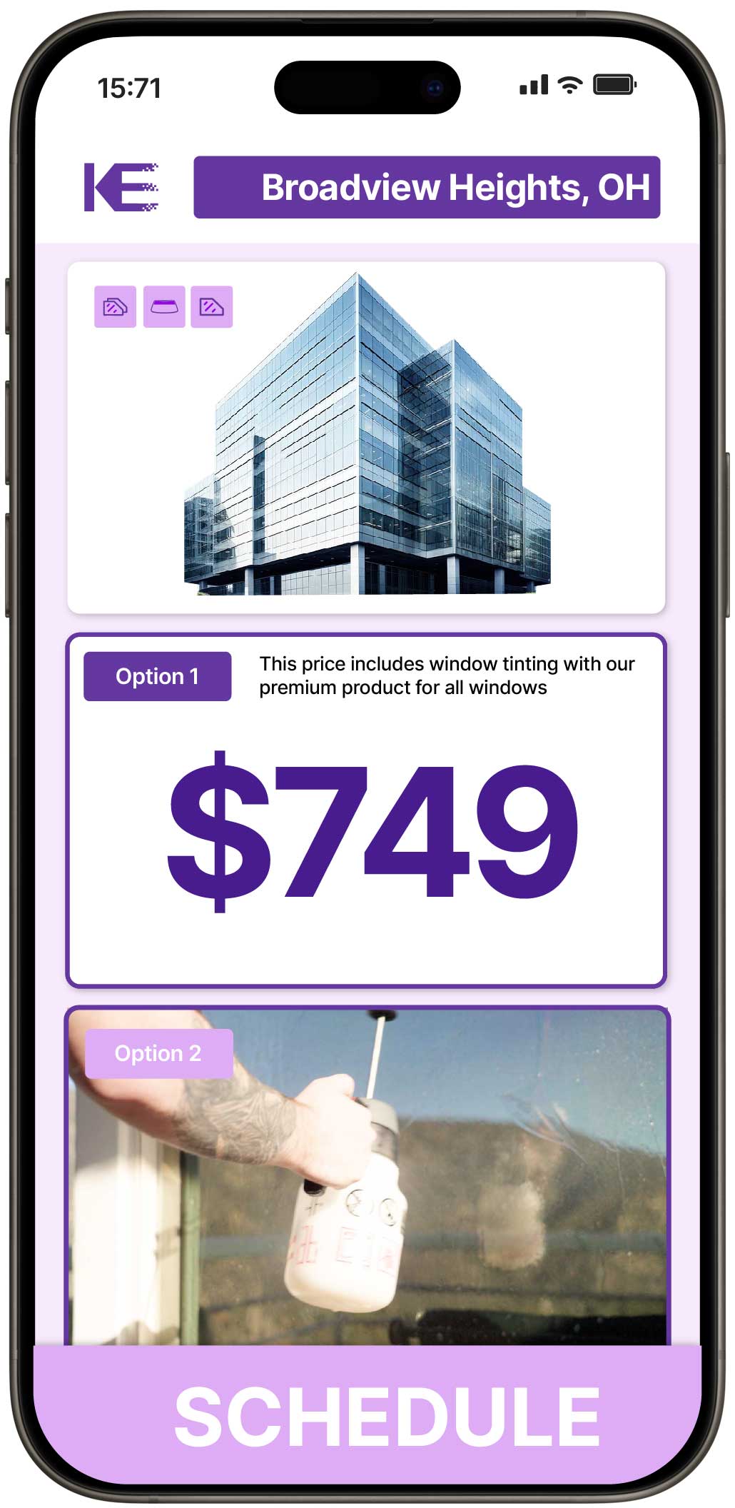 View Affordable Safety and Security Window Film Rates in Broadview Heights, Ohio