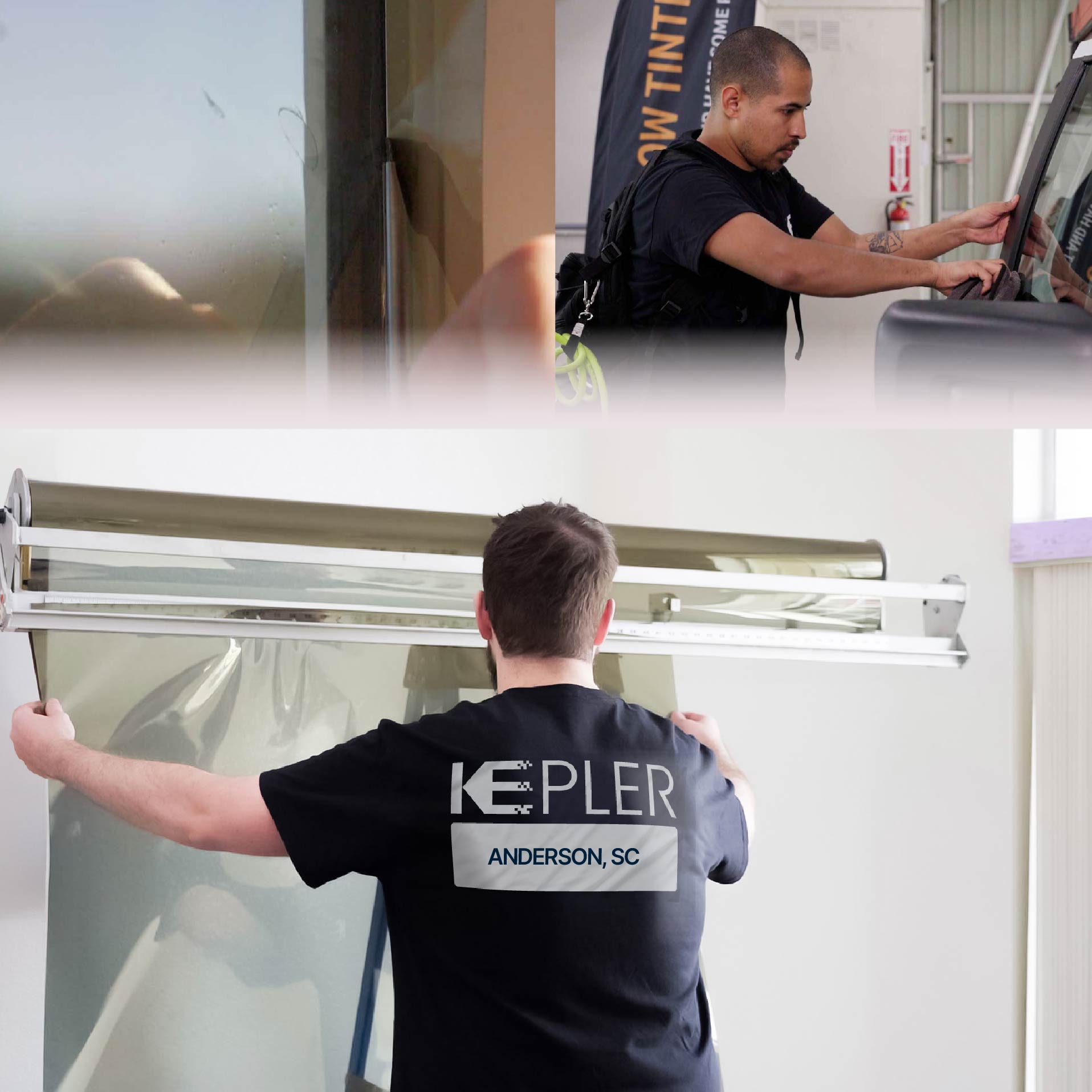 Kepler Specialist Installing Anti-Graffiti Film in Anderson, South Carolina