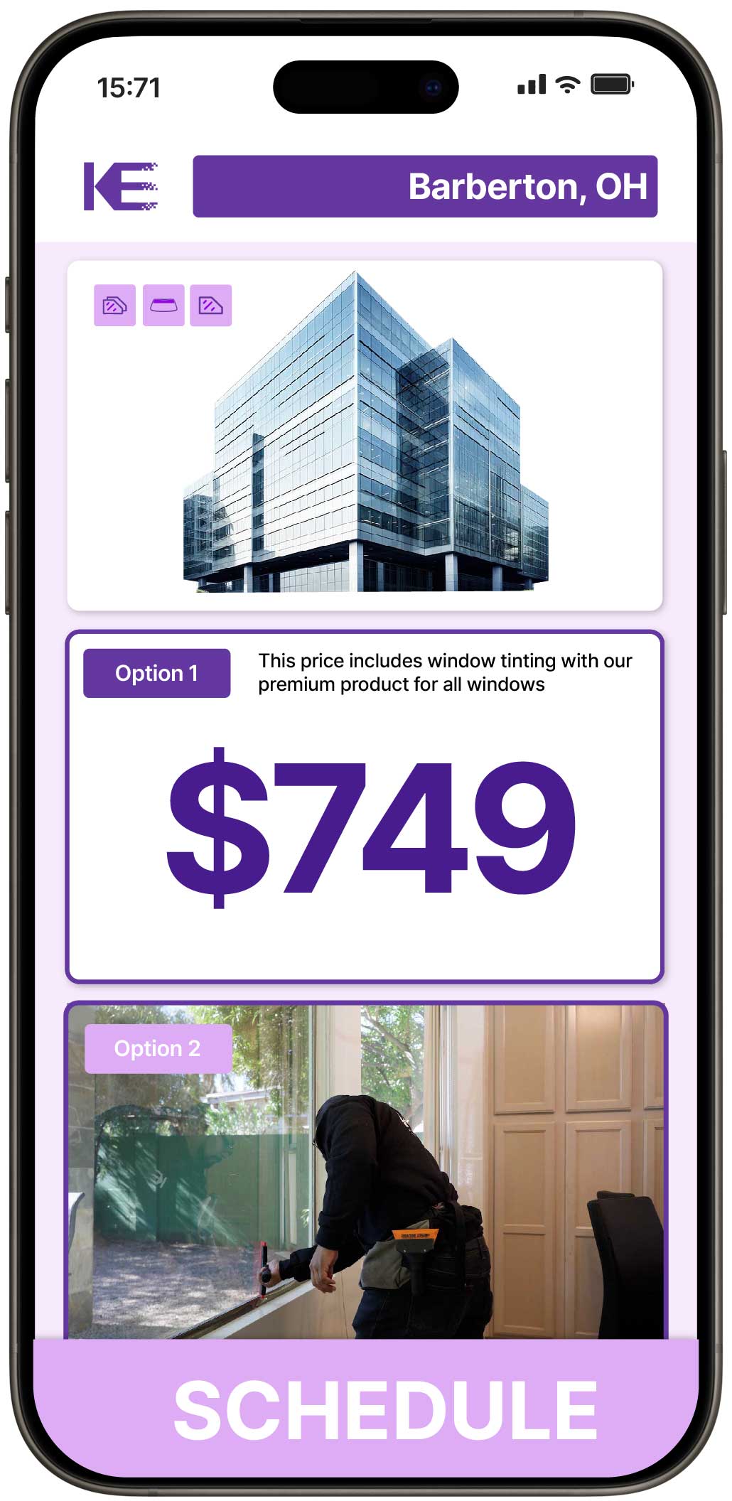 View Reasonable Safety and Security Window Film Prices in Barberton, Ohio