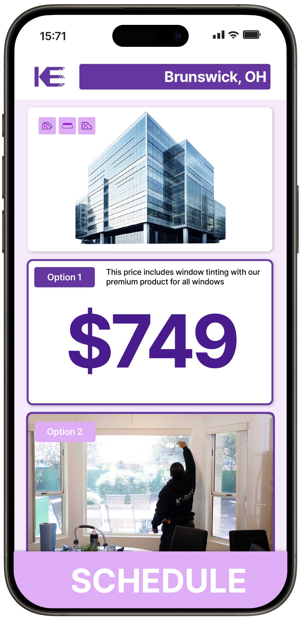 View Affordable Safety and Security Window Film Prices in Brunswick, Ohio