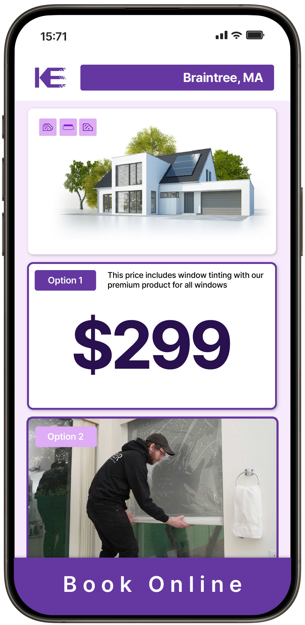 View Reasonable Home Window Tinting Rates in Braintree, Massachusetts
