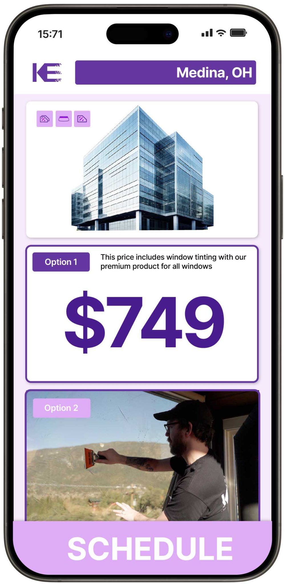 View Affordable Safety and Security Window Film Costs in Medina, Ohio