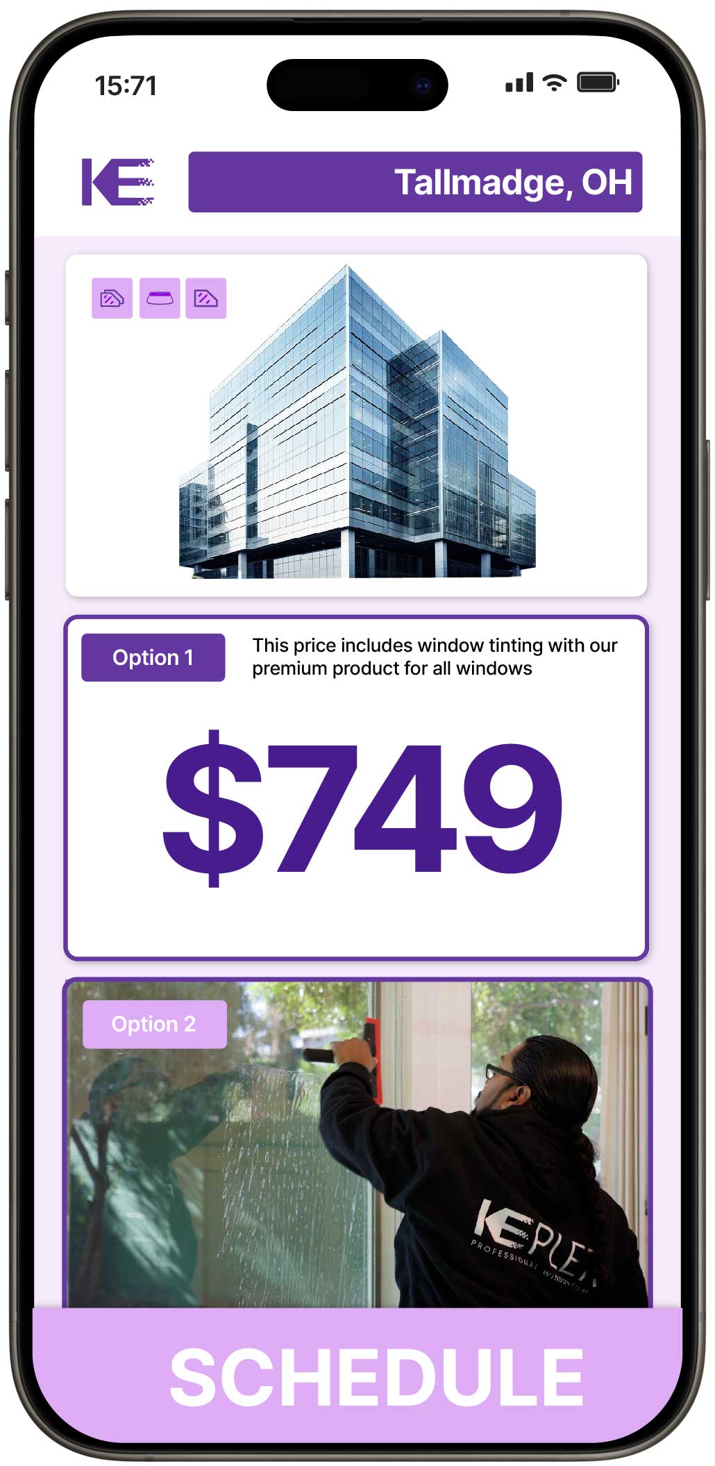 View Affordable Safety and Security Window Film Prices in Tallmadge, Ohio
