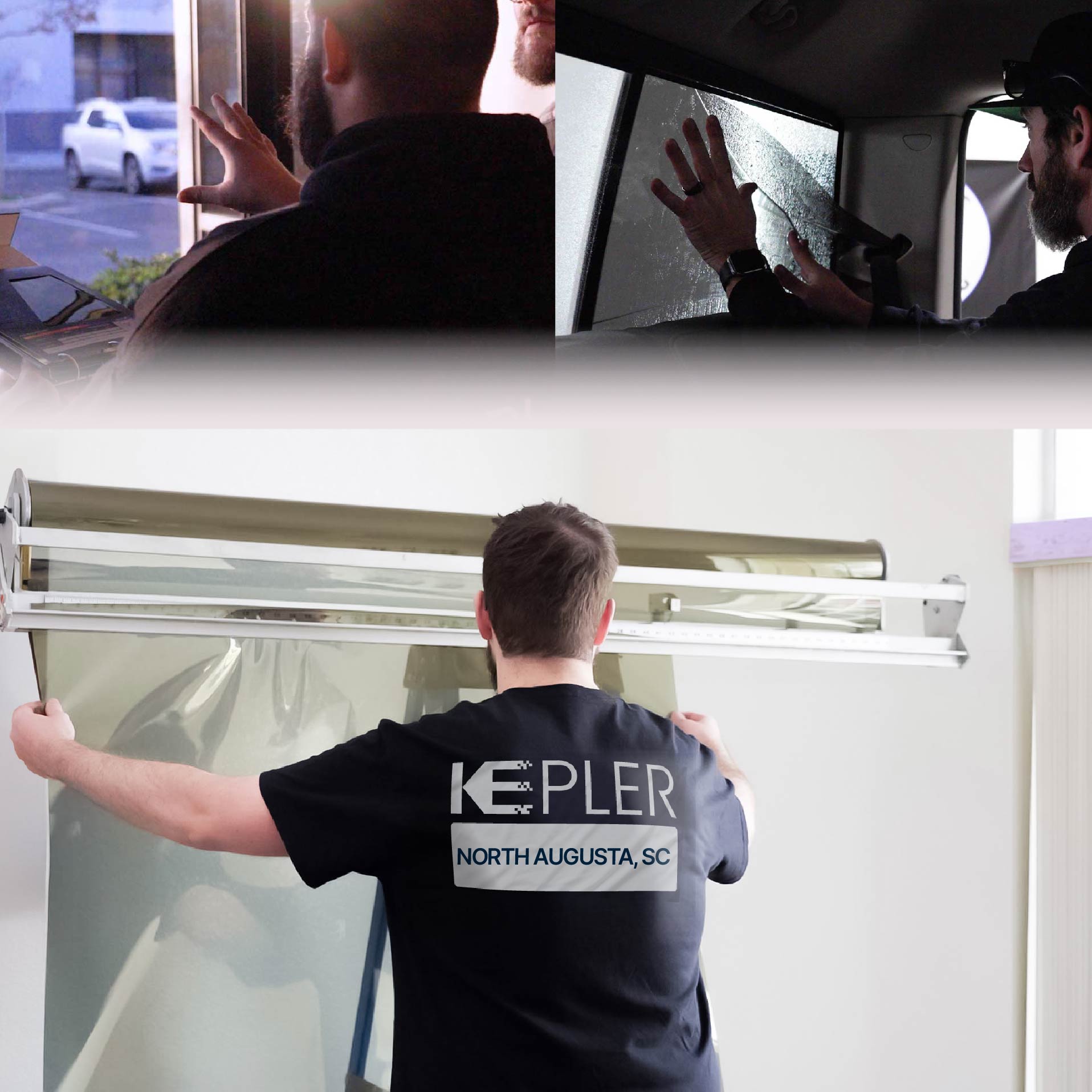 Kepler Specialist Installing Anti-Graffiti Film in North Augusta, South Carolina