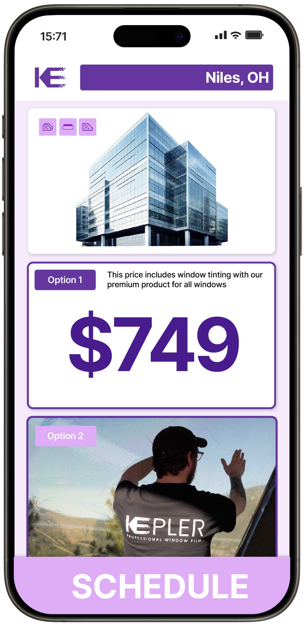 View Affordable Safety and Security Window Film Rates in Niles, Ohio