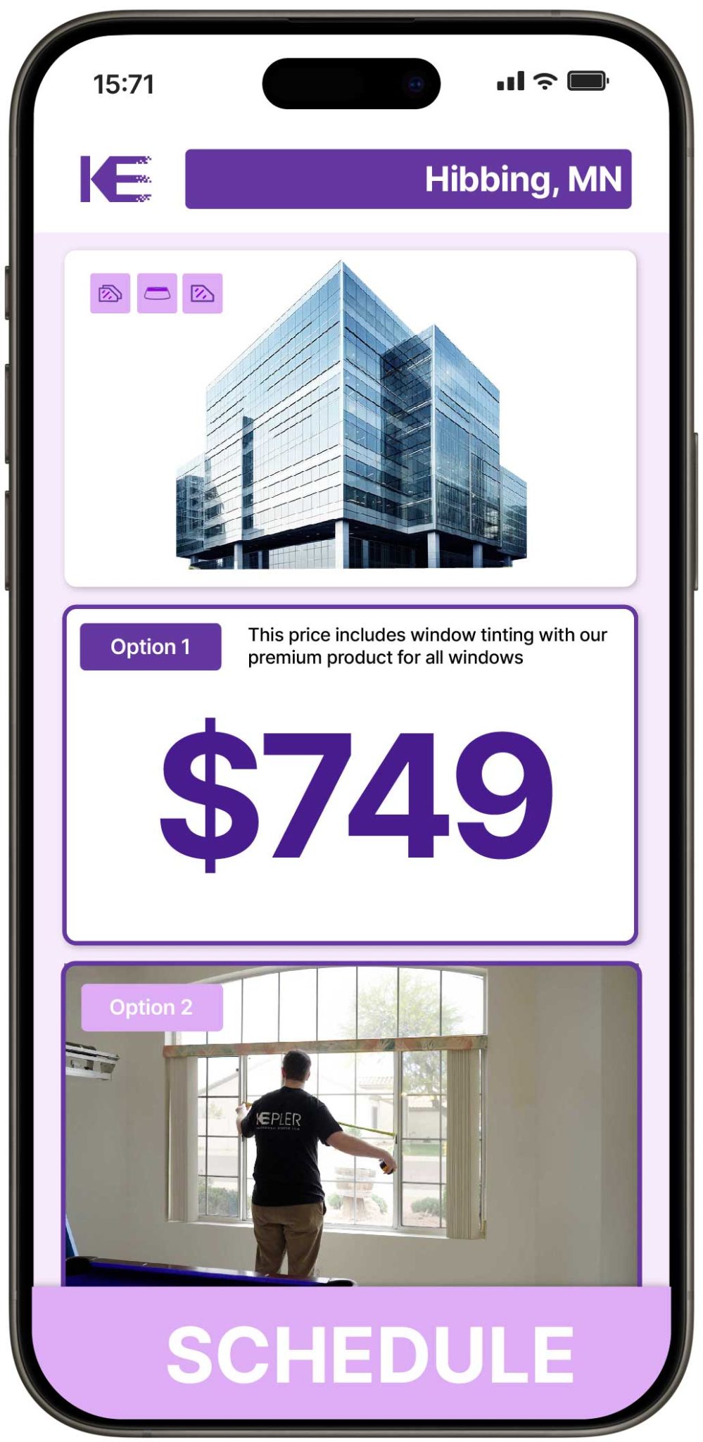 View Competitive Commercial Window Tinting Costs in Hibbing, Minnesota
