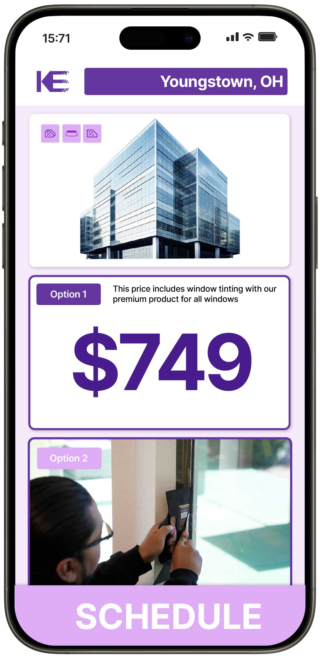 View Reasonable Safety and Security Window Film Prices in Youngstown, Ohio