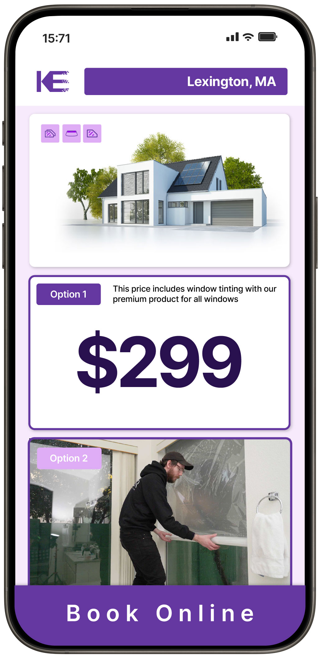 View Competitive Home Window Tinting Costs in Lexington, Massachusetts
