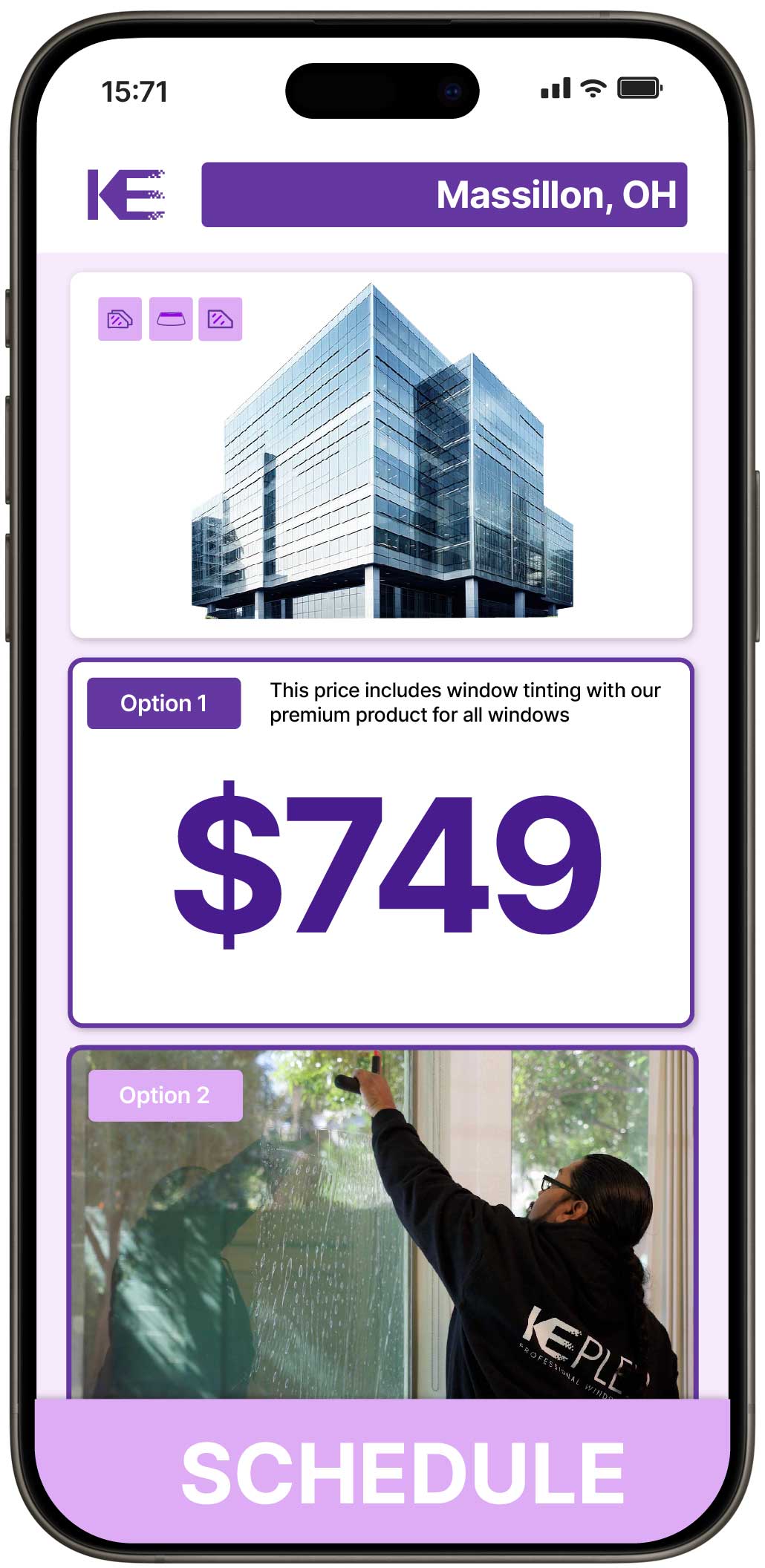 View Affordable Safety and Security Window Film Prices in Massillon, Ohio