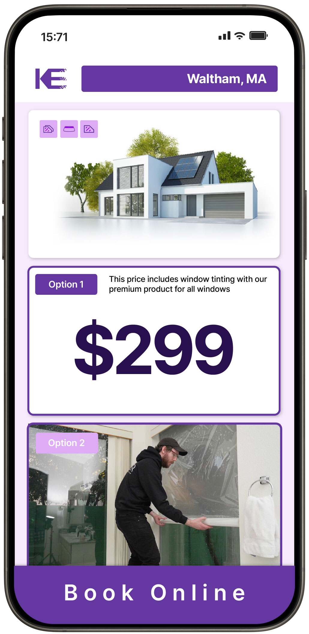 View Reasonable Home Window Tinting Prices in Waltham, Massachusetts