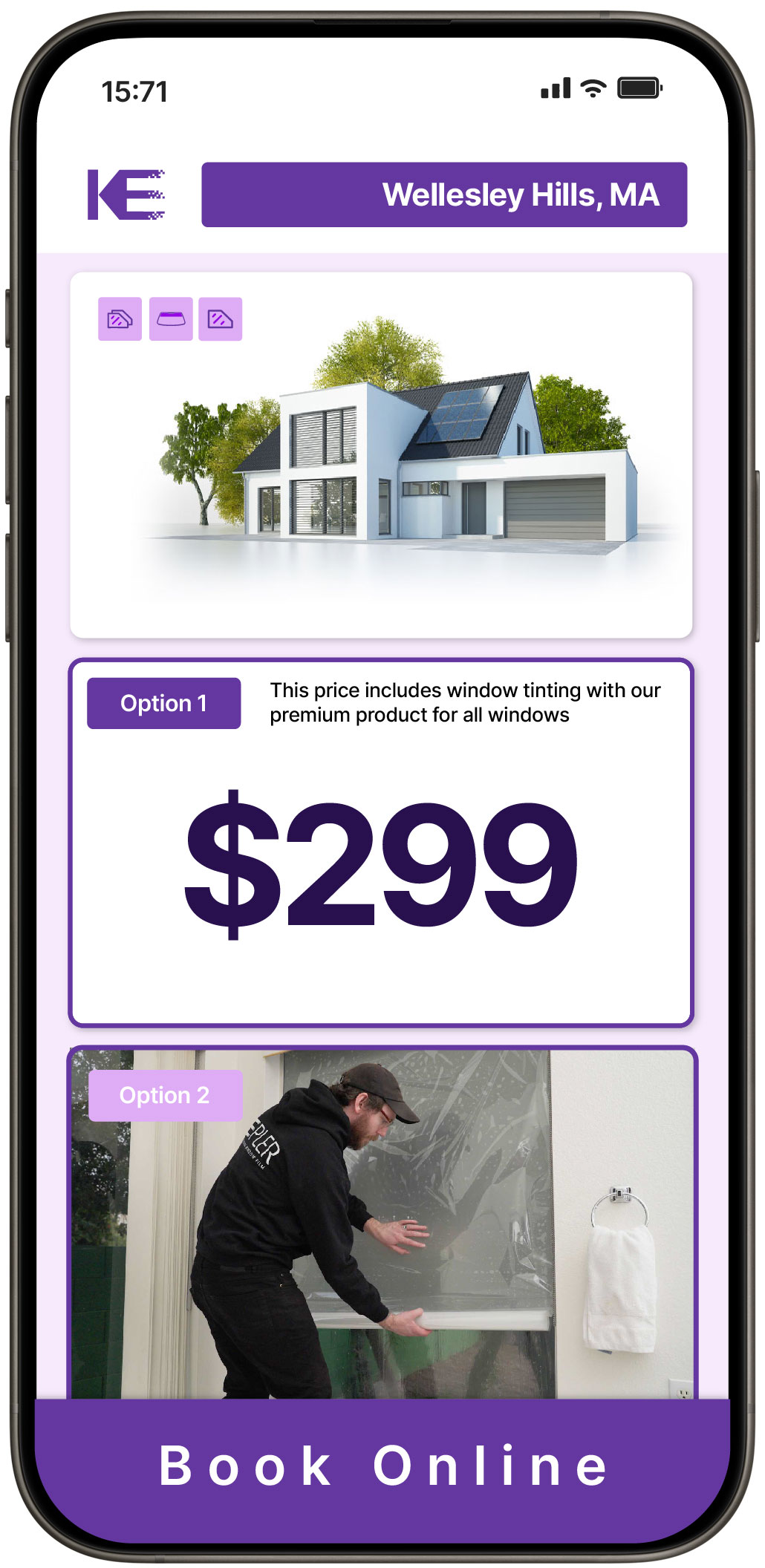 View Reasonable Home Window Tinting Rates in Wellesley Hills, Massachusetts