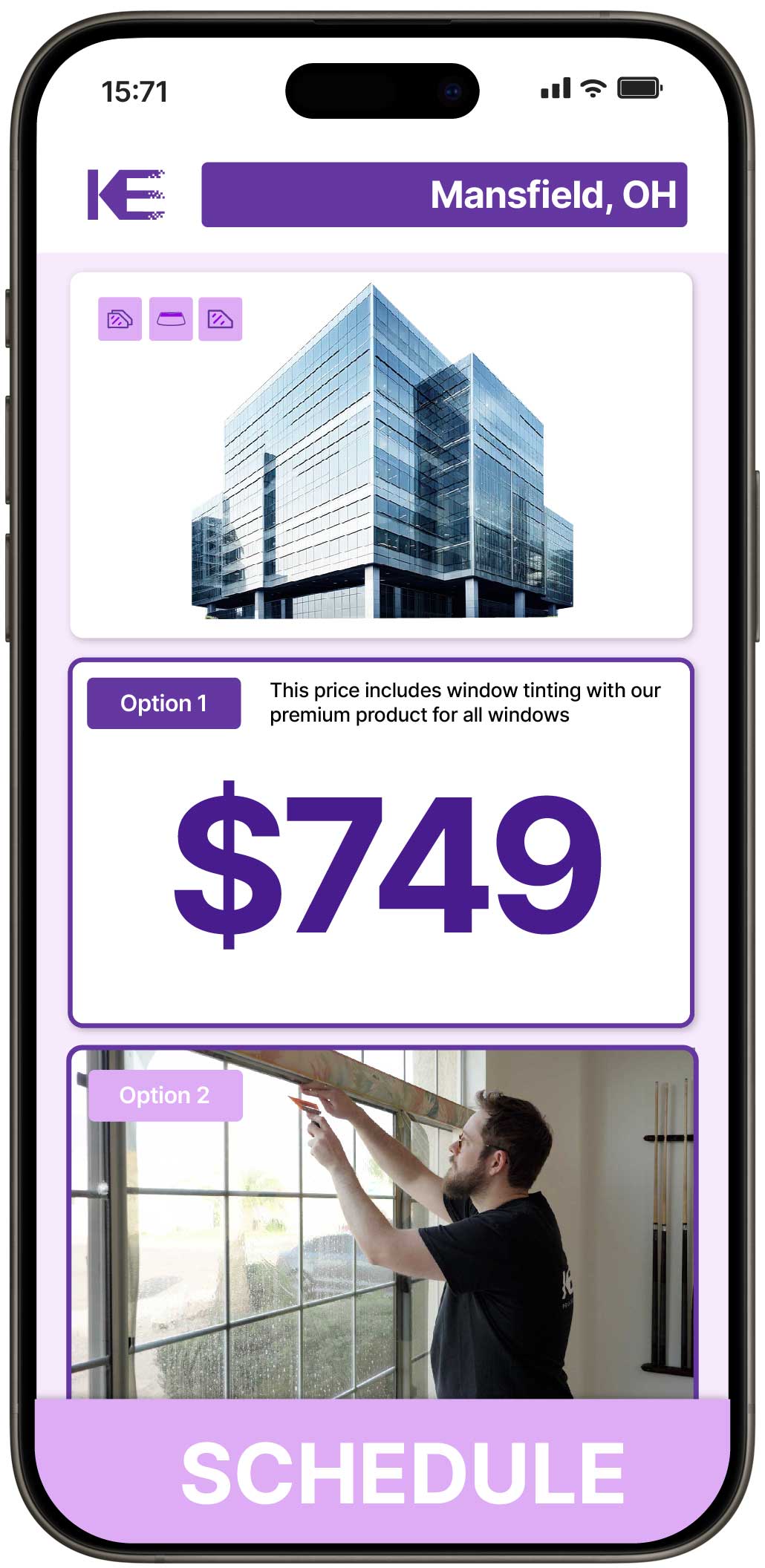 View Reasonable Safety and Security Window Film Rates in Mansfield, Ohio
