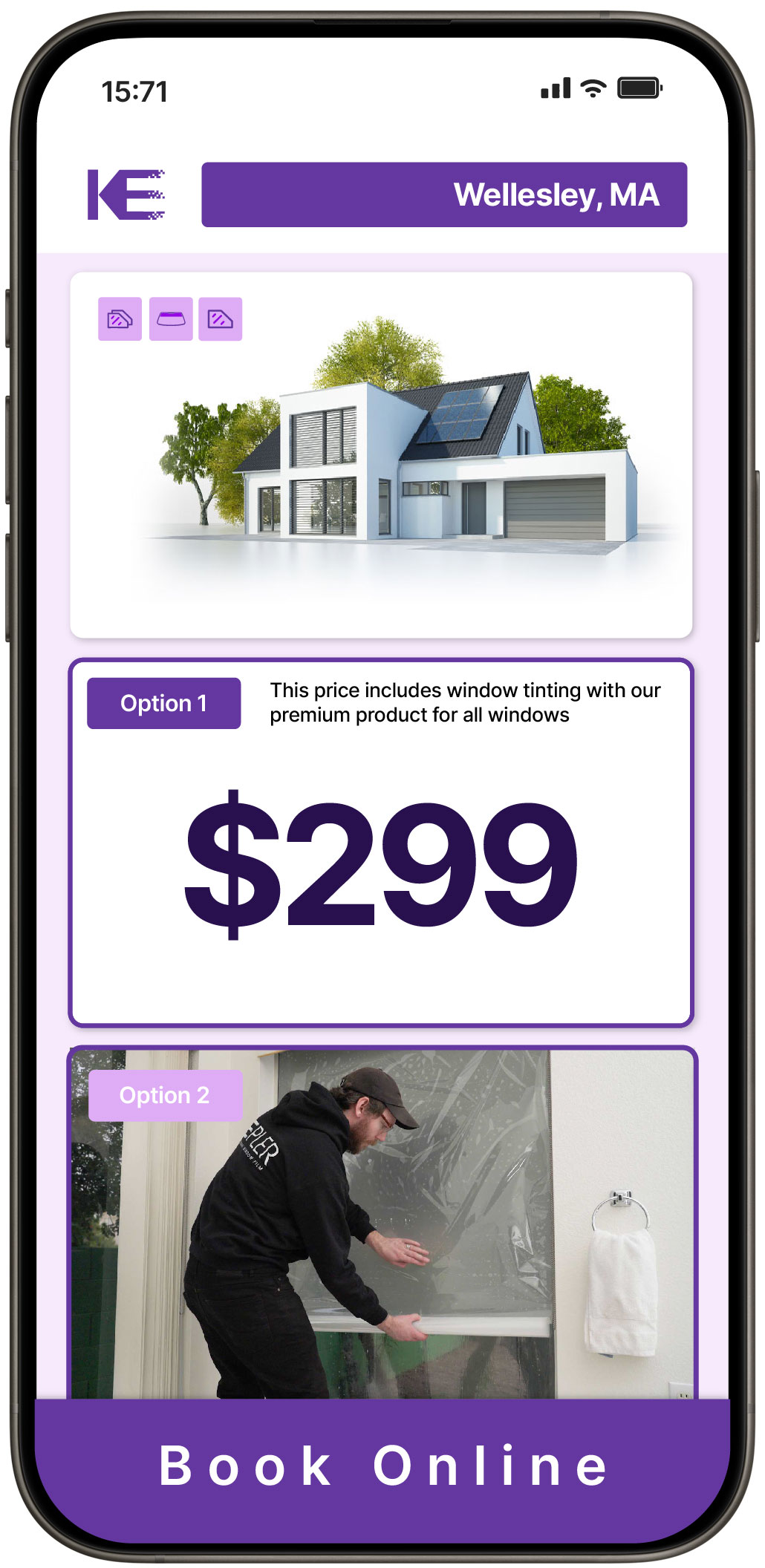 View Reasonable Home Window Tinting Costs in Wellesley, Massachusetts