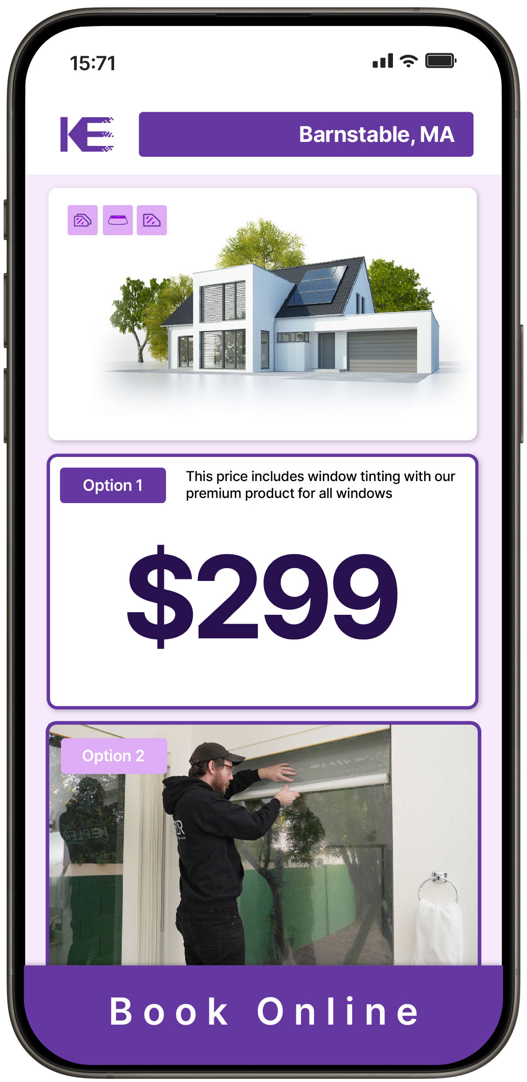 View Affordable Home Window Tinting Prices in Barnstable, Massachusetts