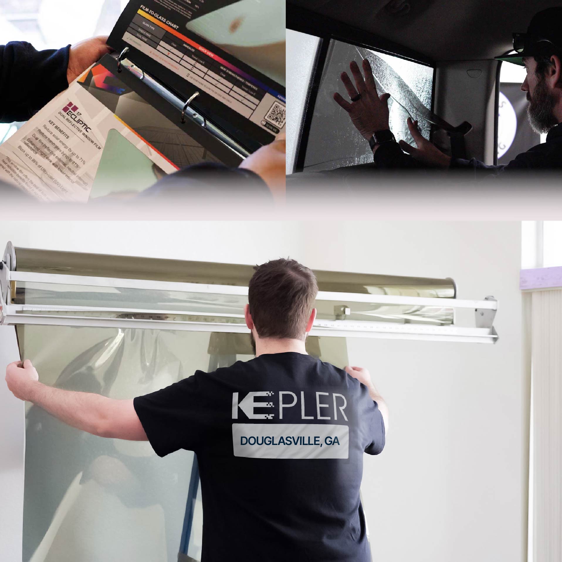 Kepler Specialist Installing Anti-Graffiti Film in Douglasville, Georgia