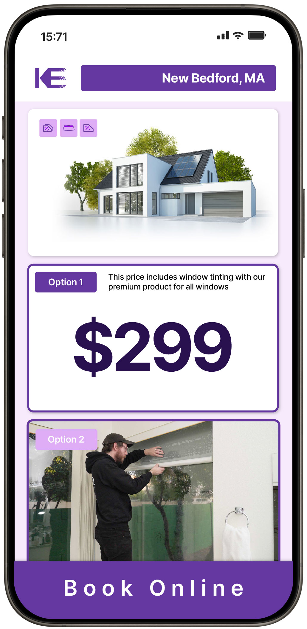 View Affordable Home Window Tinting Costs in New Bedford, Massachusetts