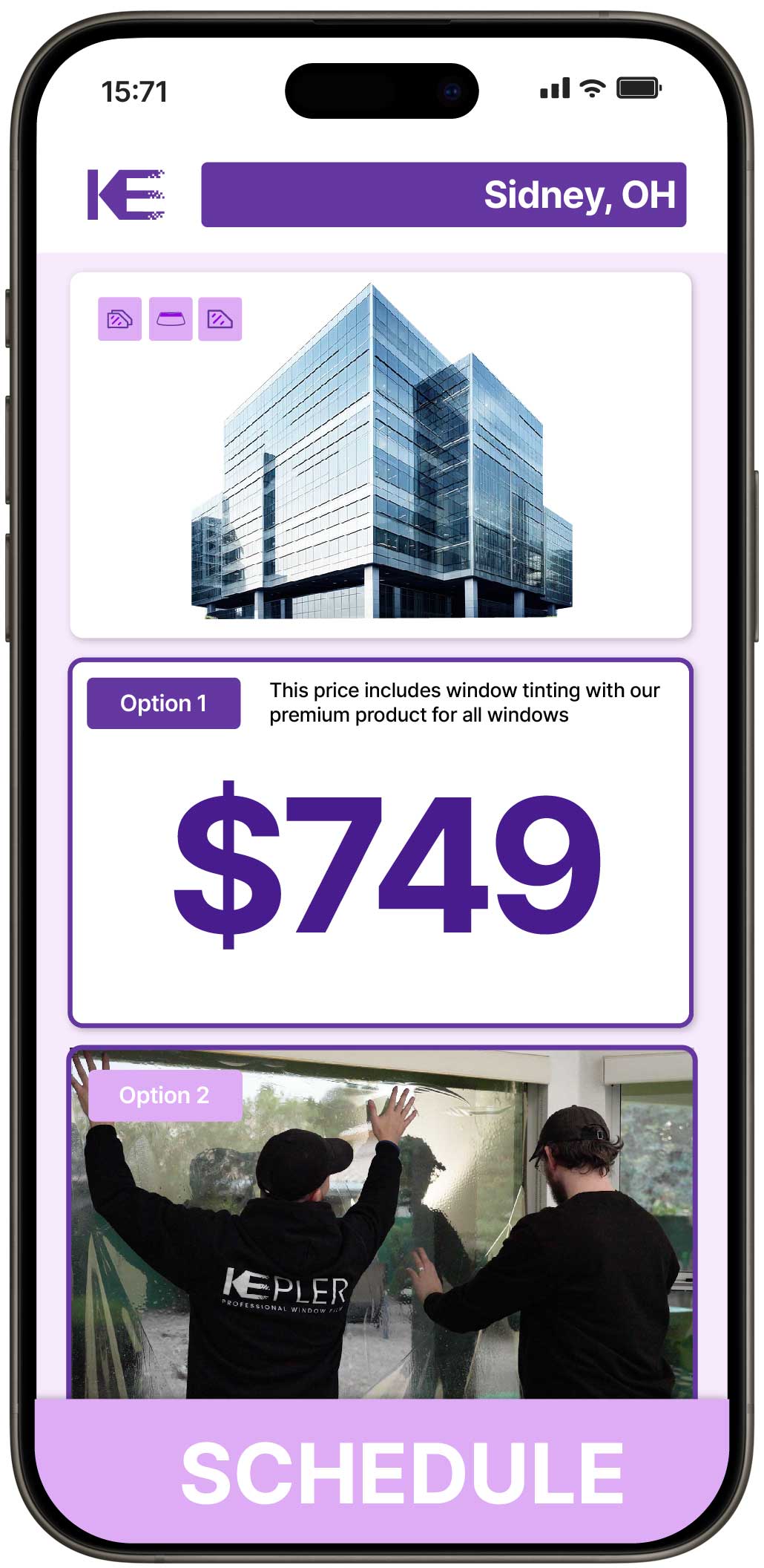 View Affordable Safety and Security Window Film Prices in Sidney, Ohio