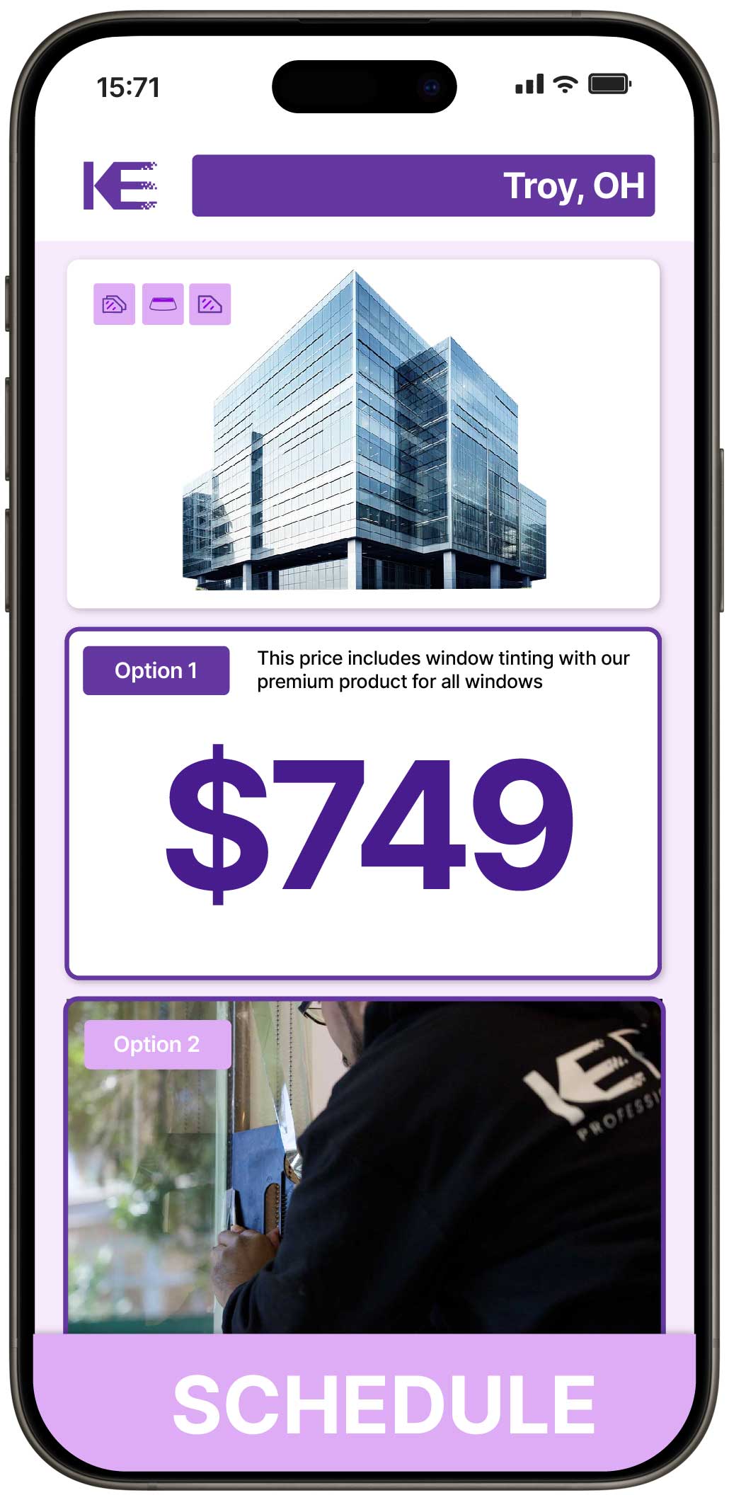 View Reasonable Safety and Security Window Film Rates in Troy, Ohio