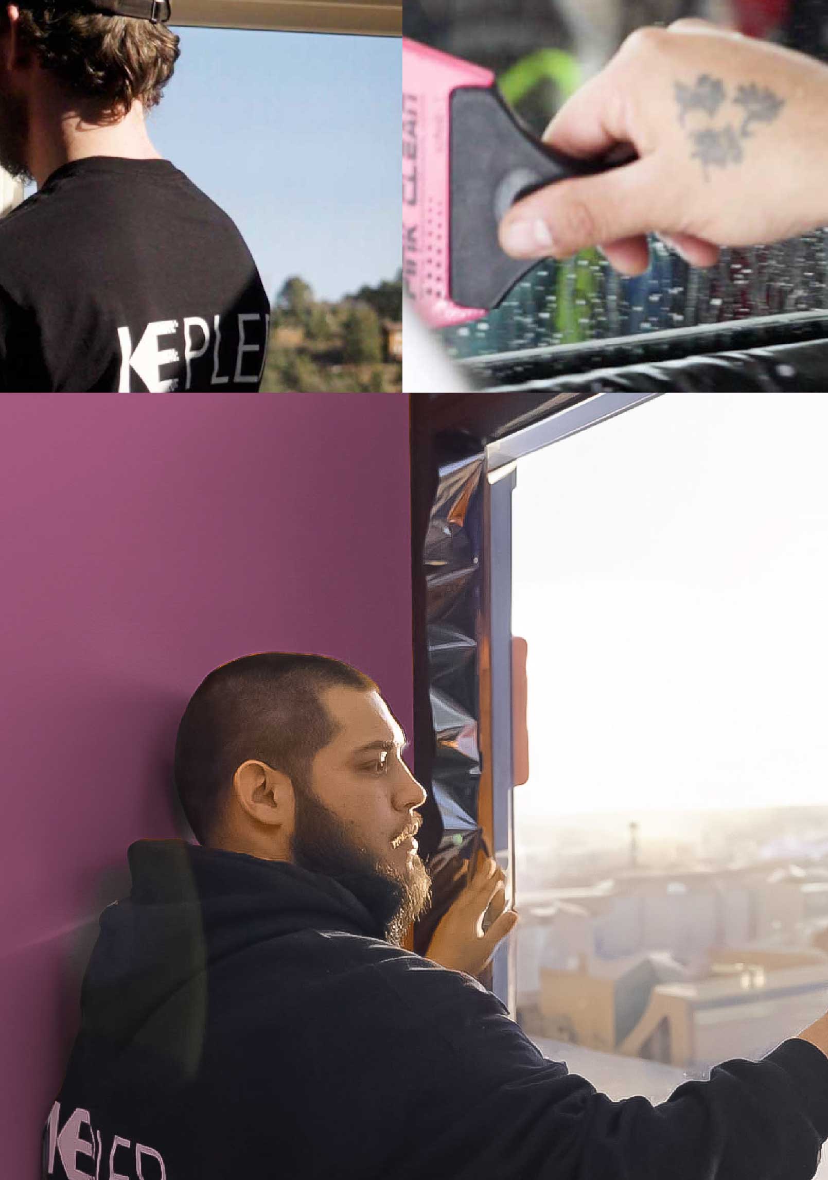 Kepler Specialist Installing Security Window Film in Xenia Ohio